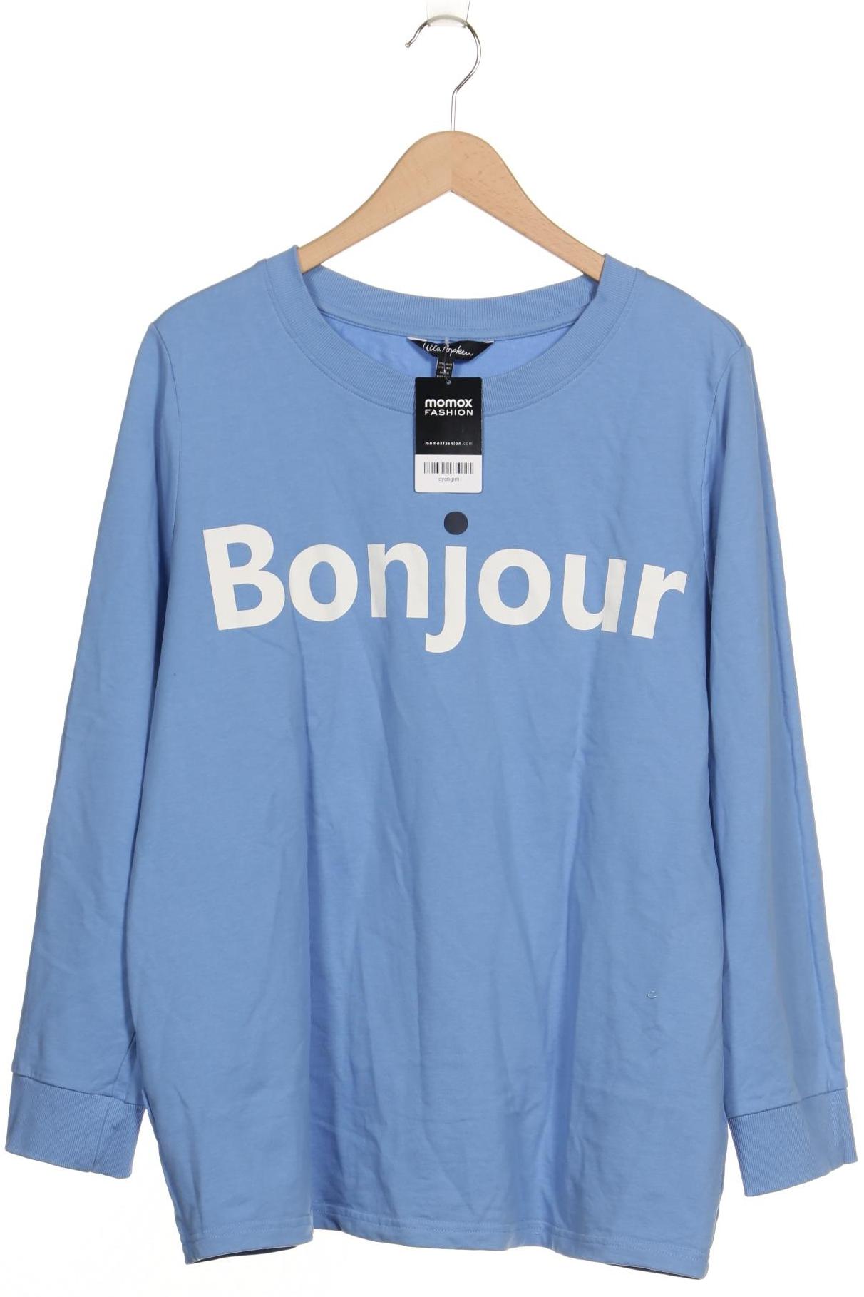 

Ulla Popken Damen Sweatshirt, hellblau, Gr. 46