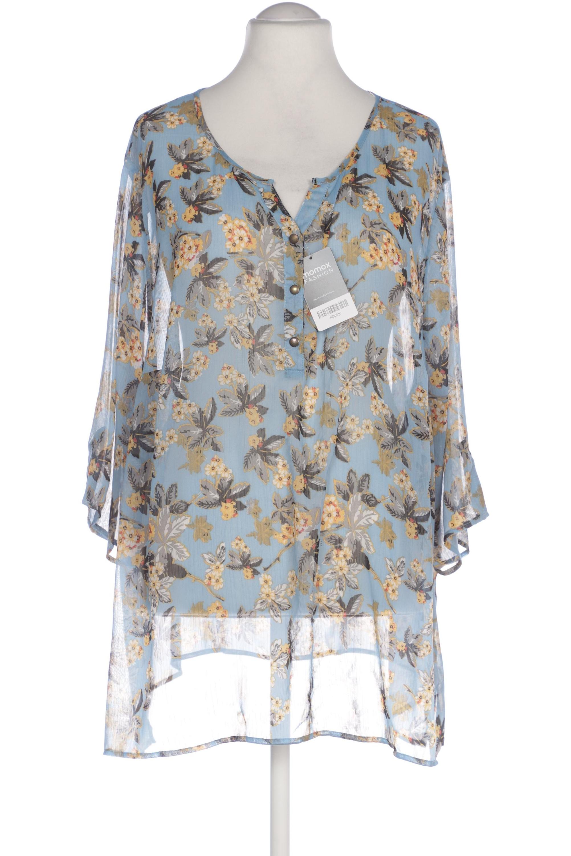 

Ulla Popken Damen Bluse, blau, Gr. 54