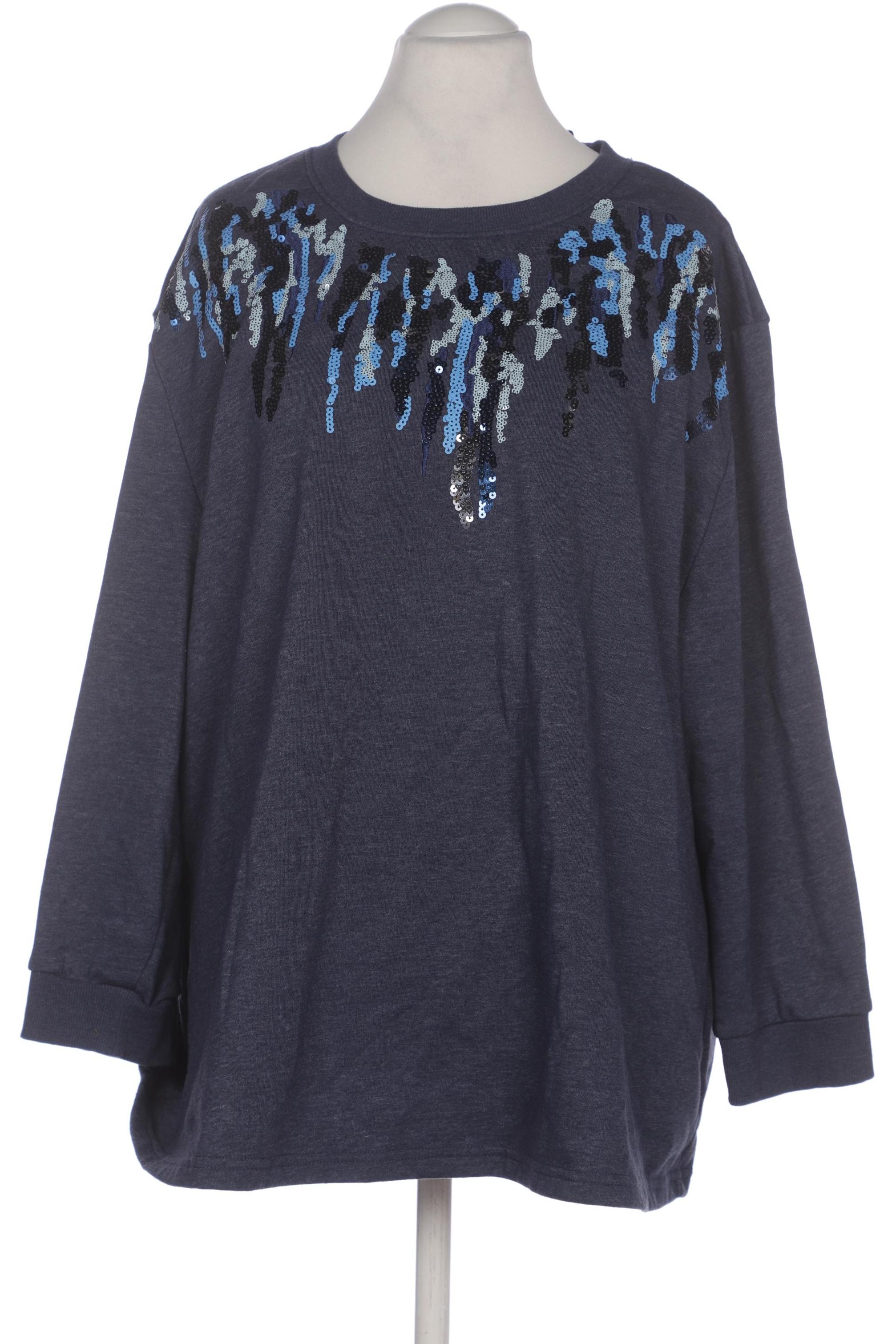 

Ulla Popken Damen Sweatshirt, marineblau, Gr. 54