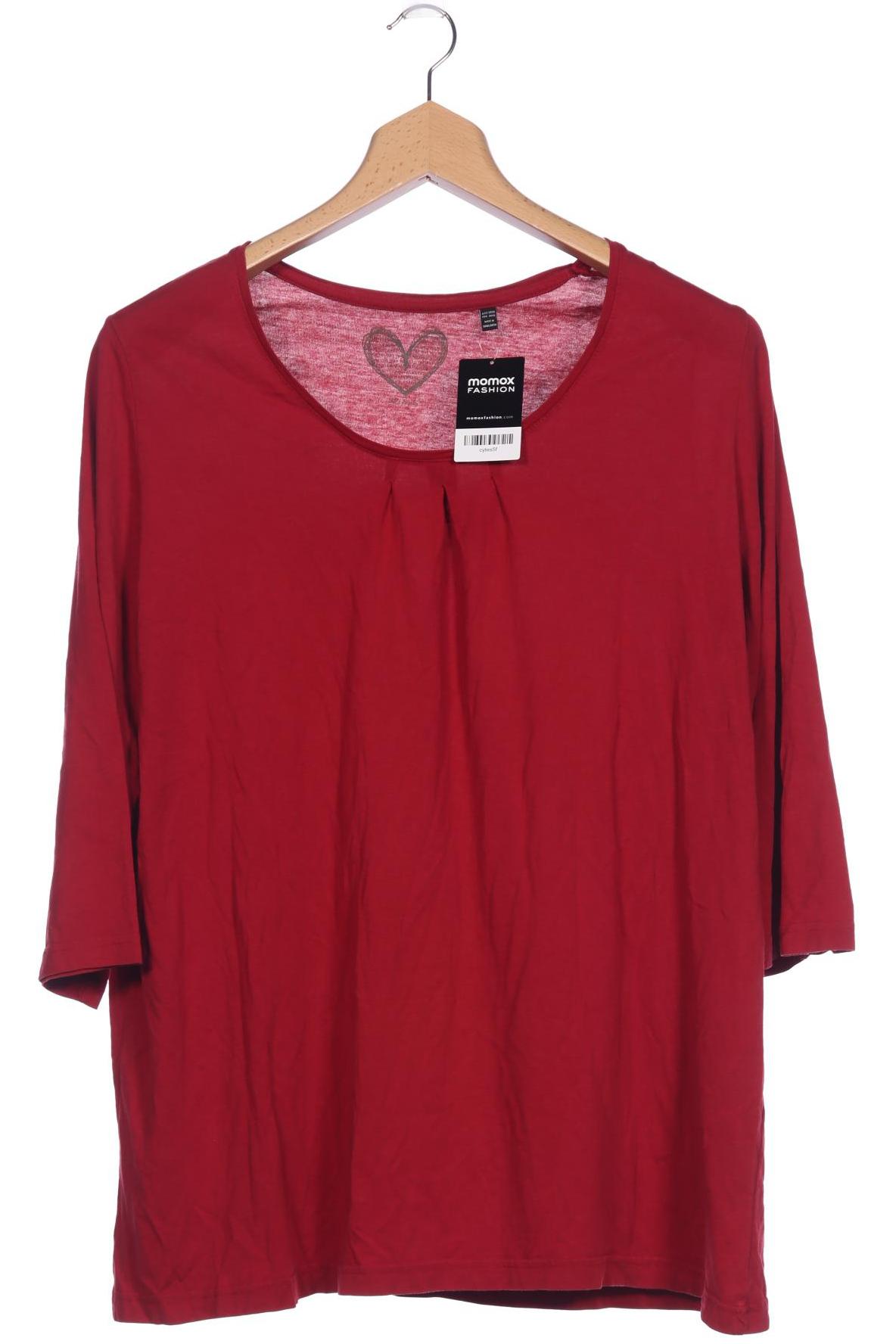 

Ulla Popken Damen Langarmshirt, rot, Gr. 50