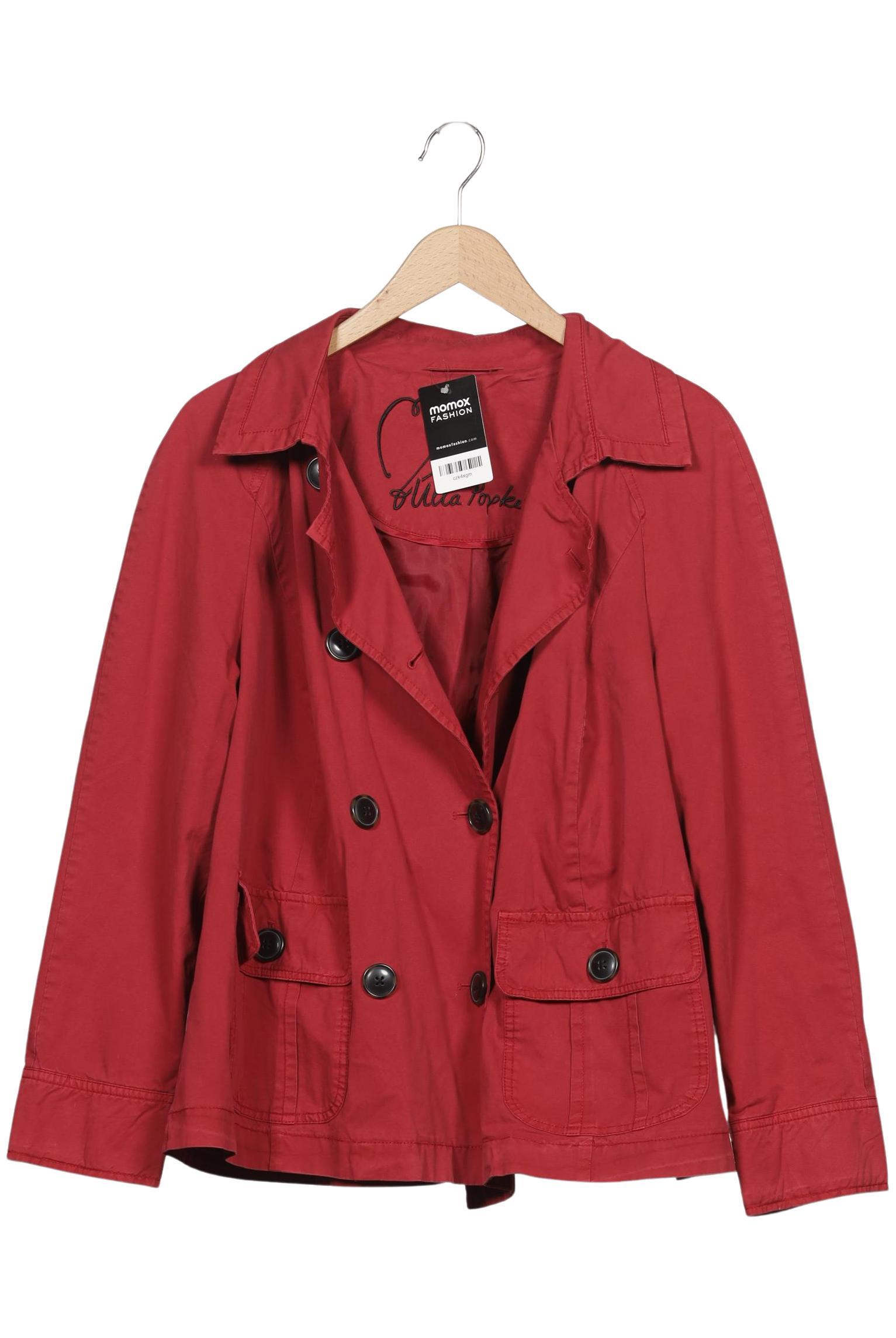 

Ulla Popken Damen Jacke, rot, Gr. 46