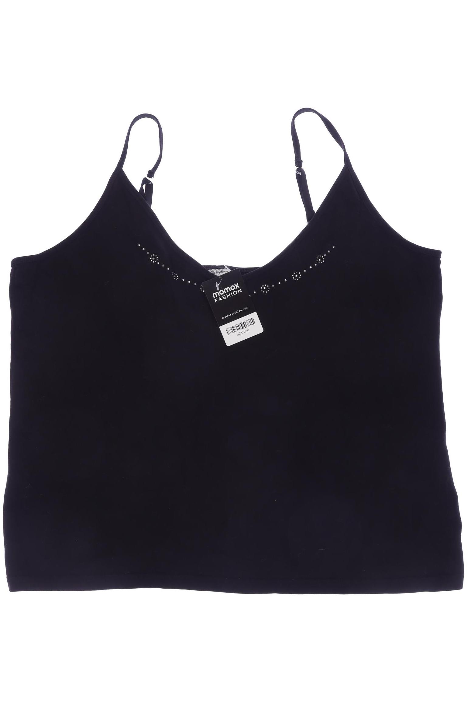 

Ulla Popken Damen Top, schwarz, Gr. 58