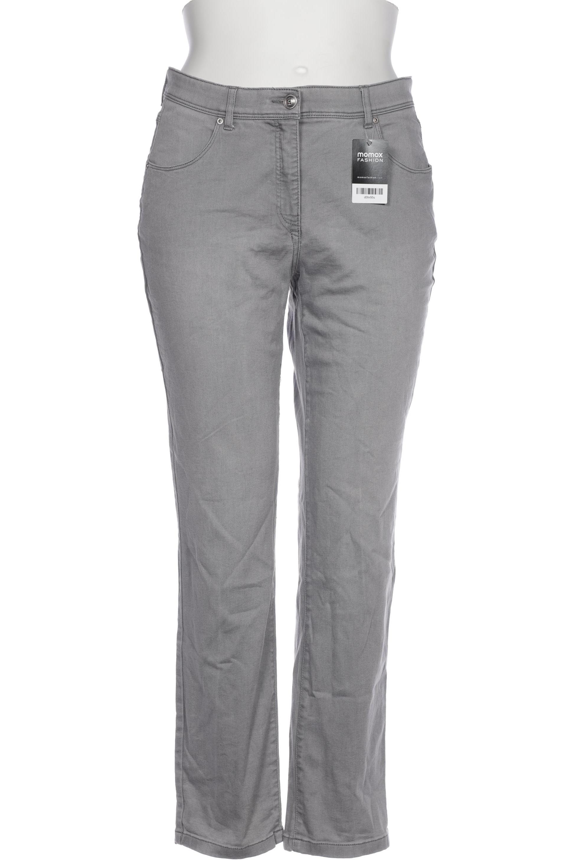 

Ulla Popken Damen Jeans, grau, Gr. 44