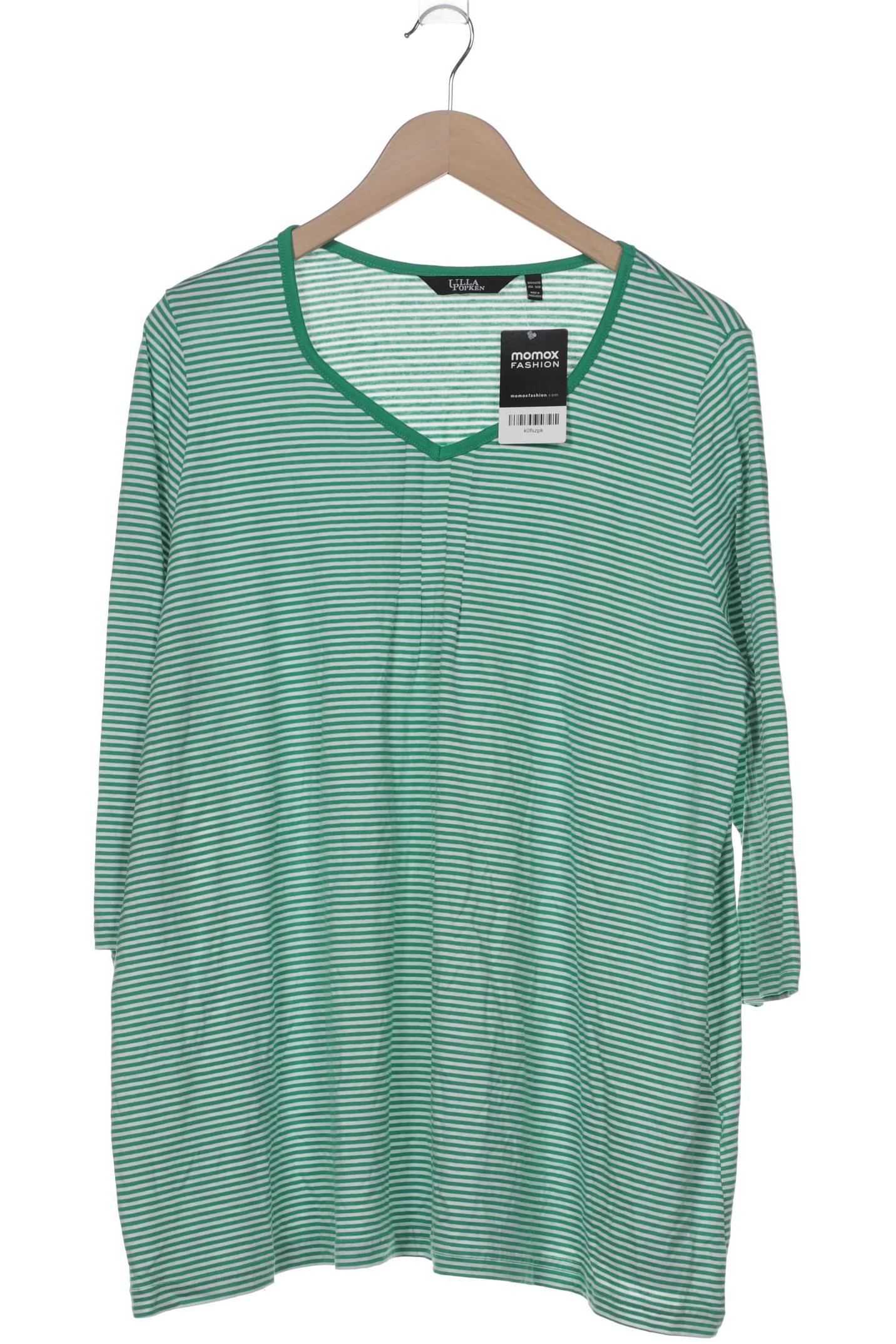 

Ulla Popken Damen Langarmshirt, grün, Gr. 46