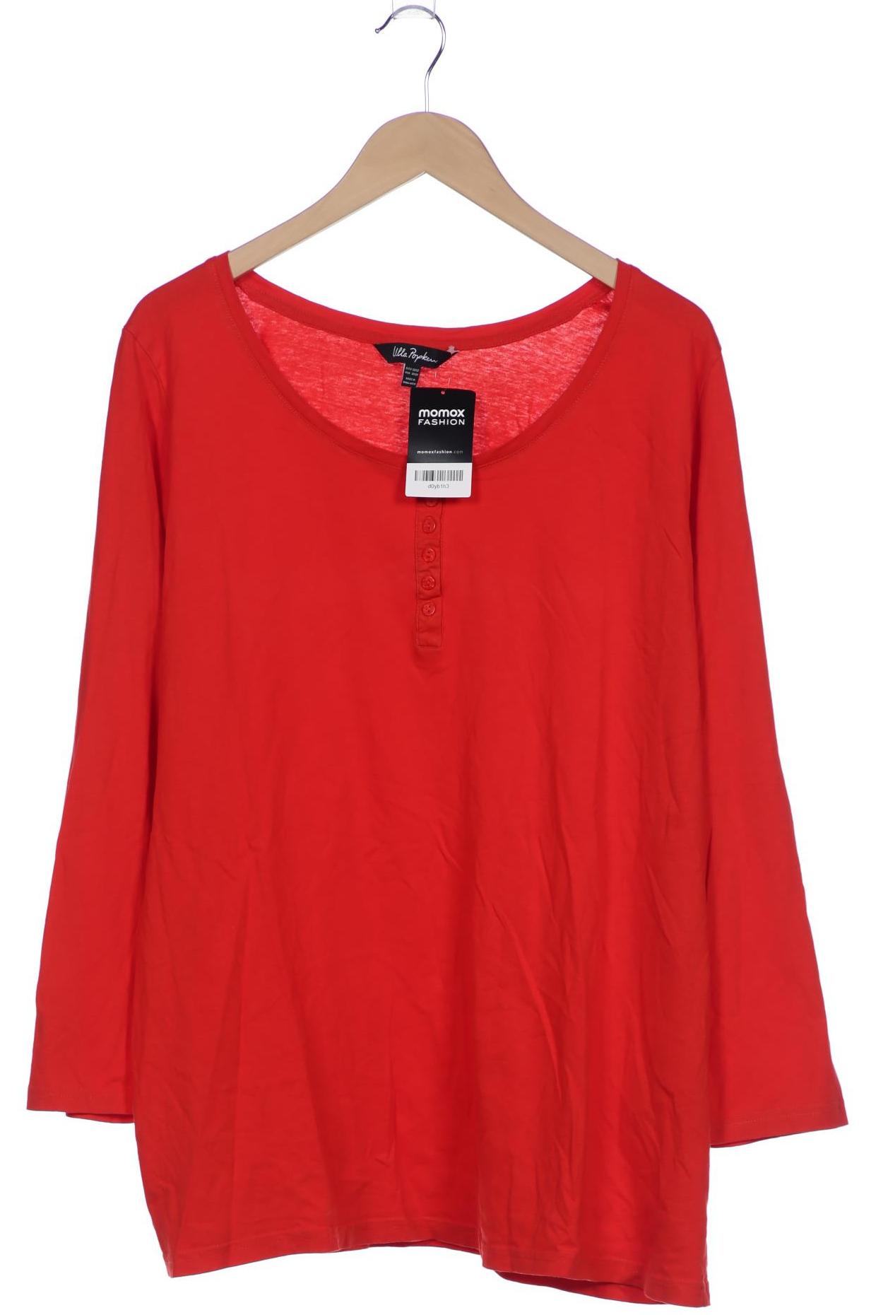 

Ulla Popken Damen Langarmshirt, rot, Gr. 50