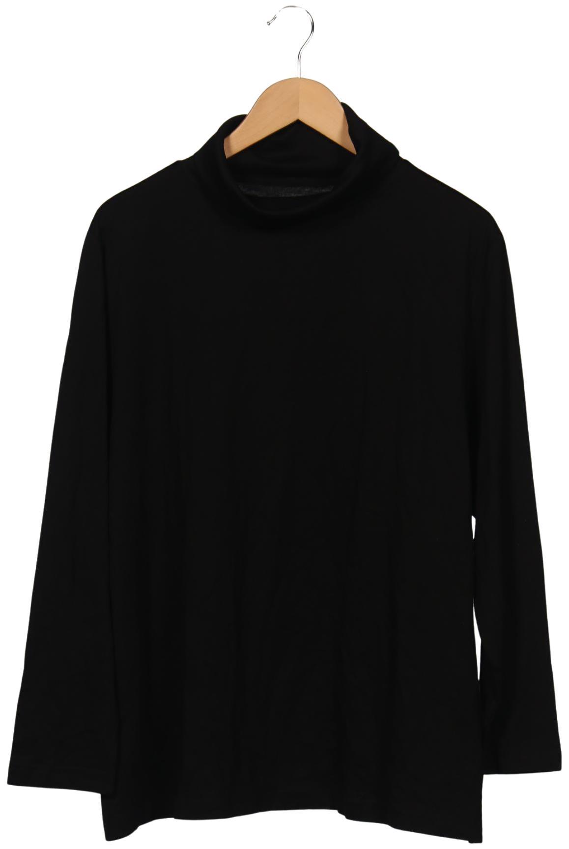 

Ulla Popken Damen Langarmshirt, schwarz, Gr. 50