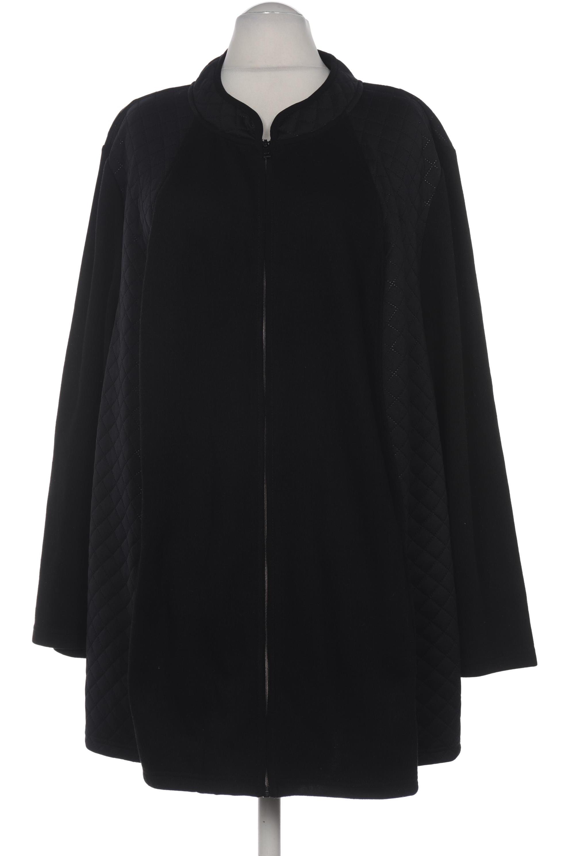 

Ulla Popken Damen Strickjacke, schwarz, Gr. 58