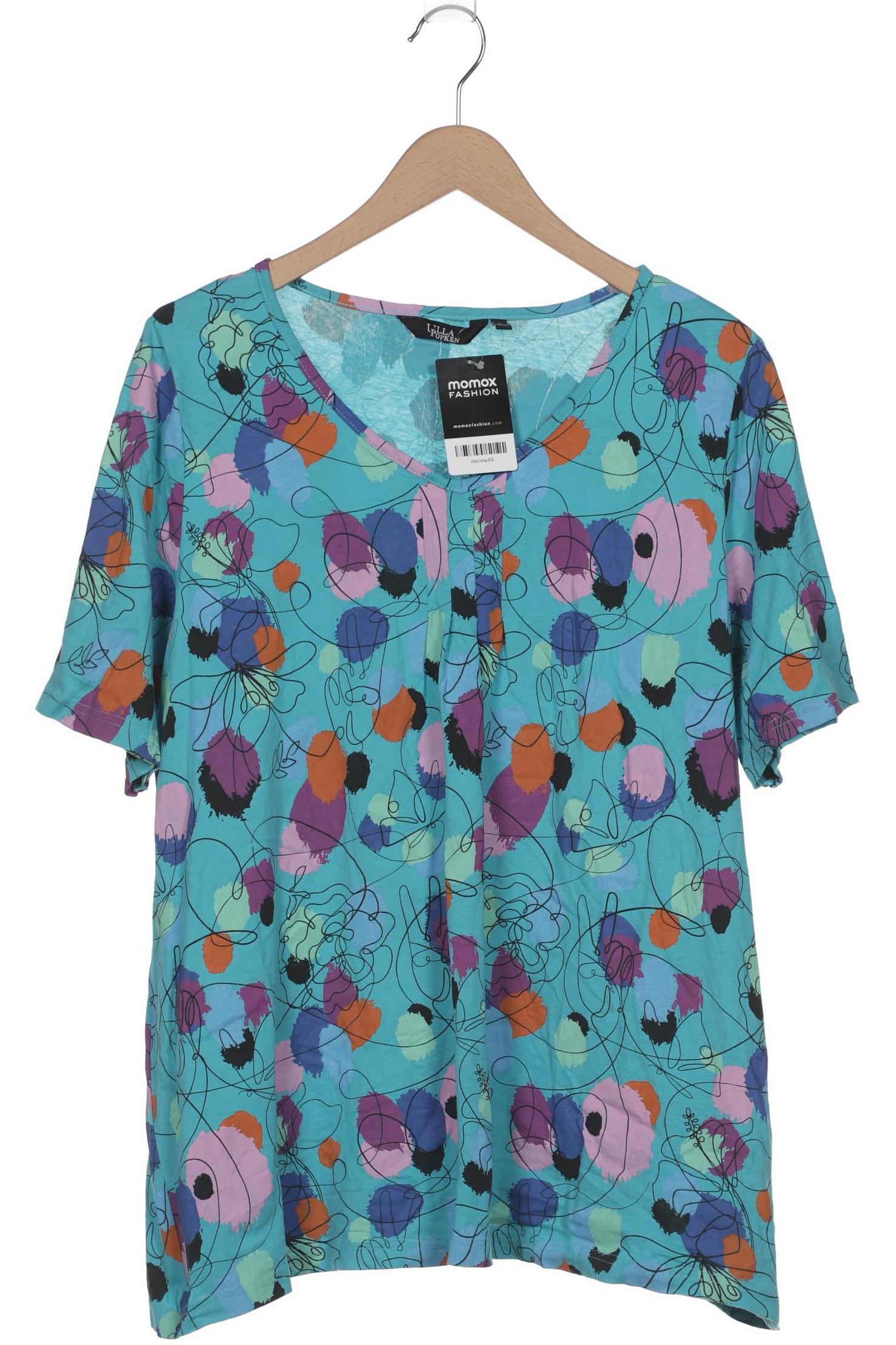 

Ulla Popken Damen T-Shirt, blau, Gr. 46