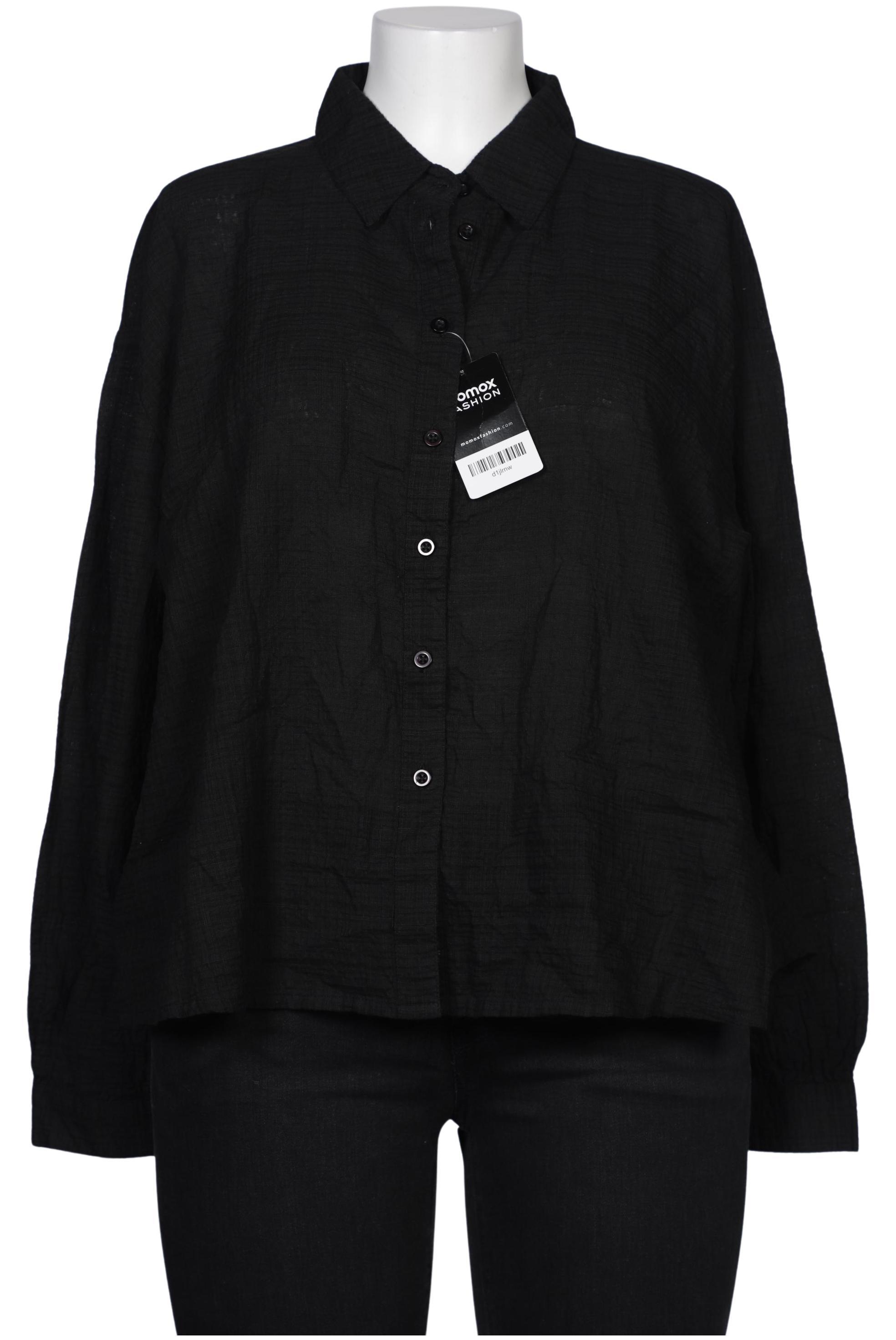 

Ulla Popken Damen Bluse, schwarz, Gr. 42