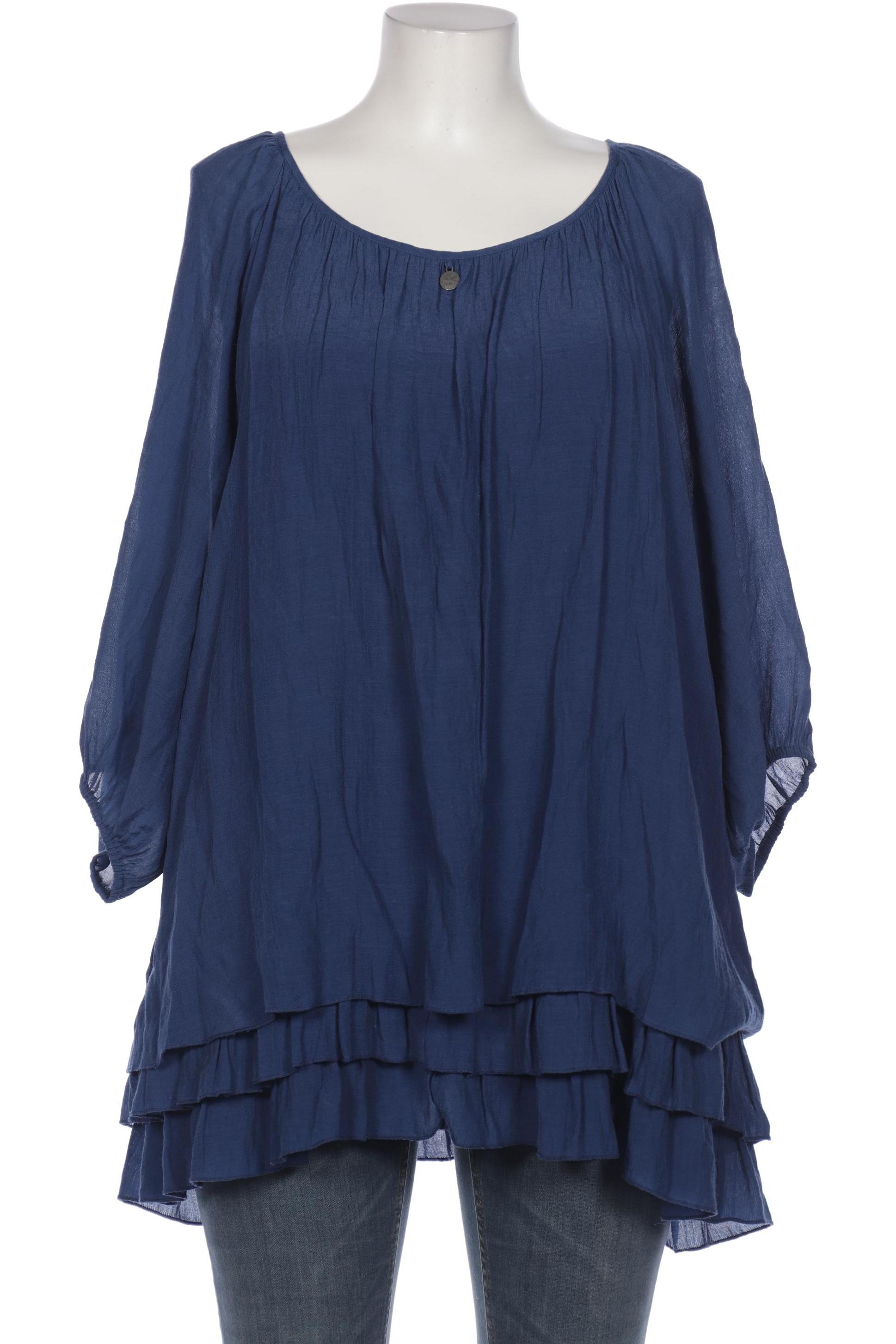 

Ulla Popken Damen Bluse, blau, Gr. 42