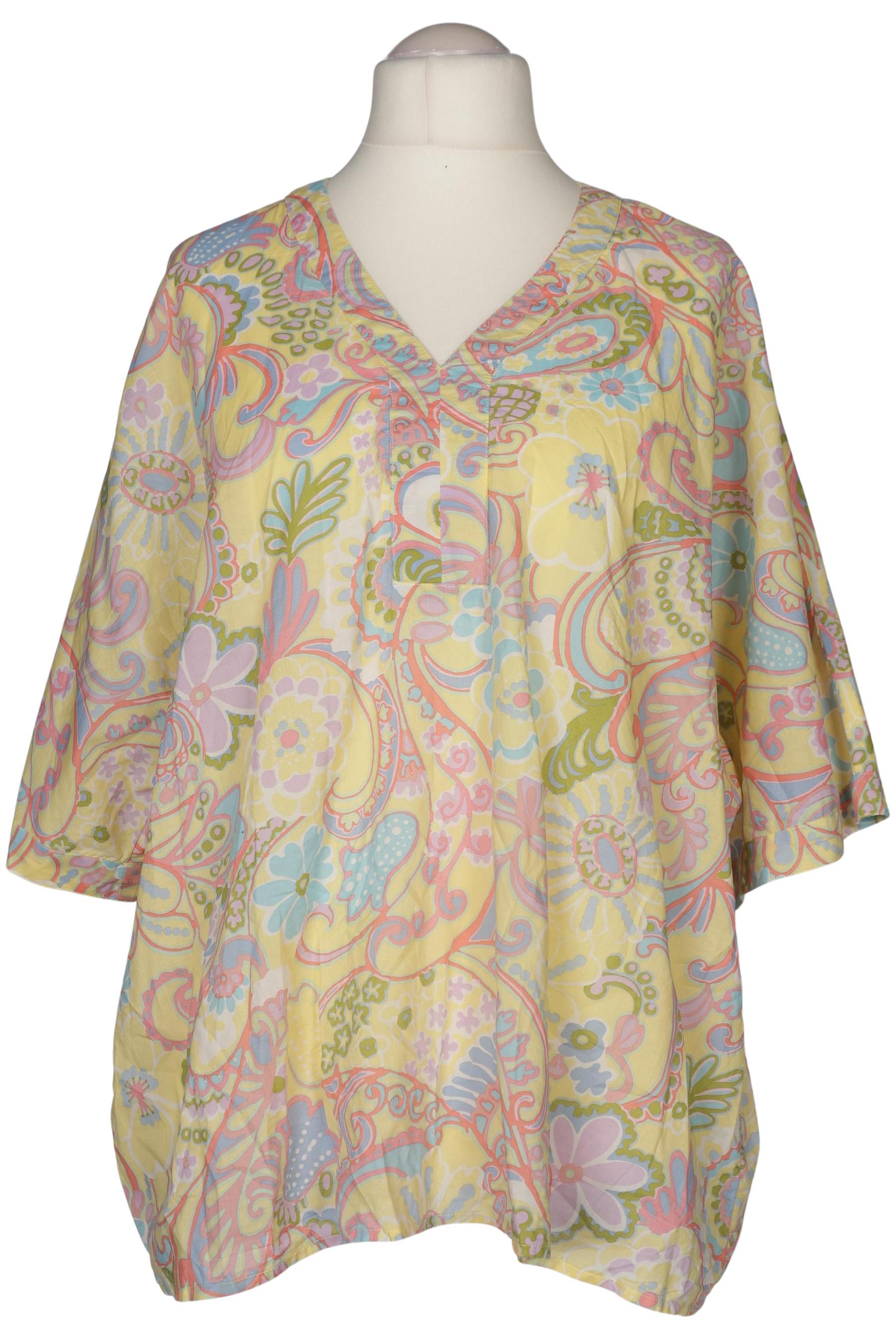 

Ulla Popken Damen Bluse, gelb, Gr. 52