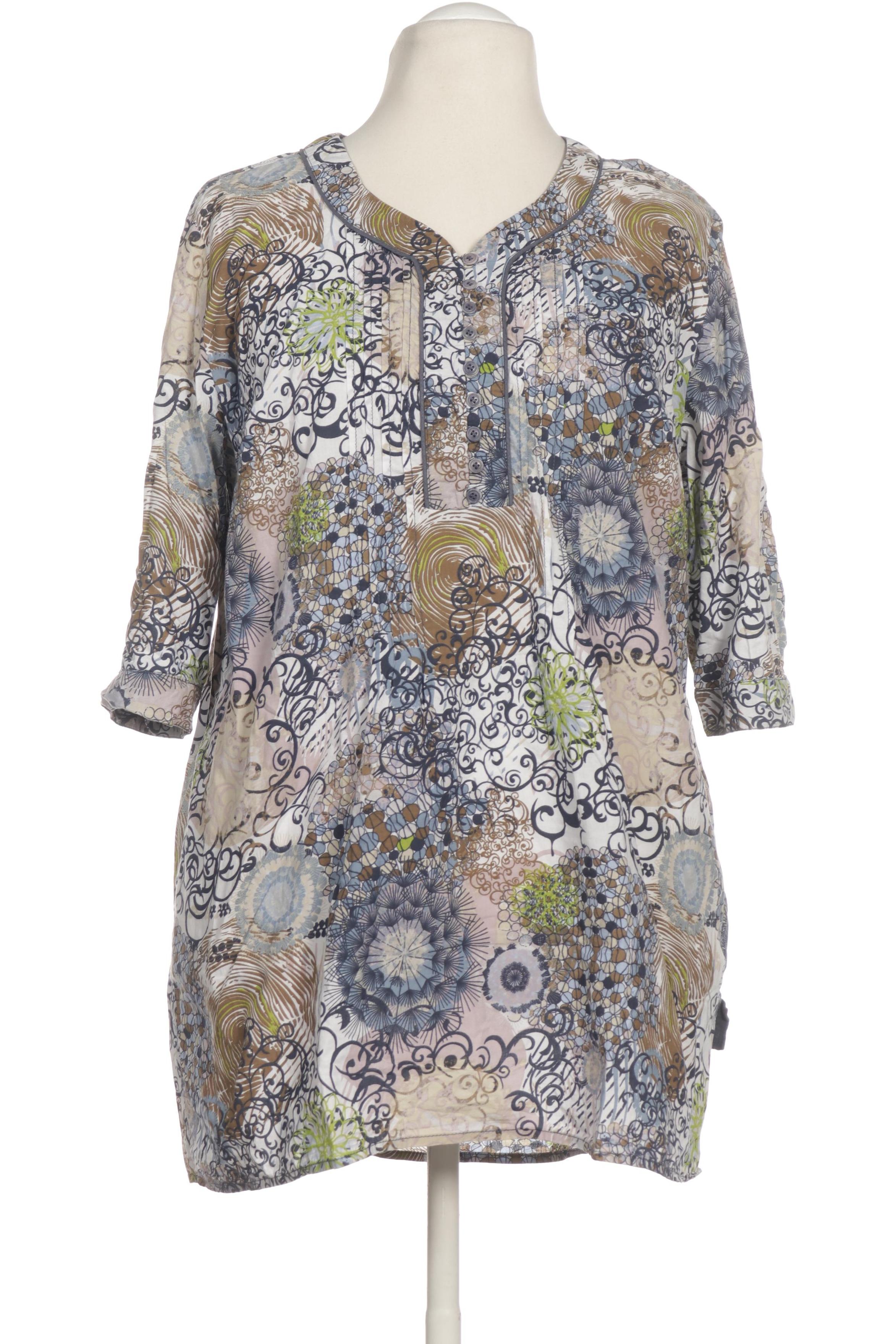 

Ulla Popken Damen Bluse, blau, Gr. 38