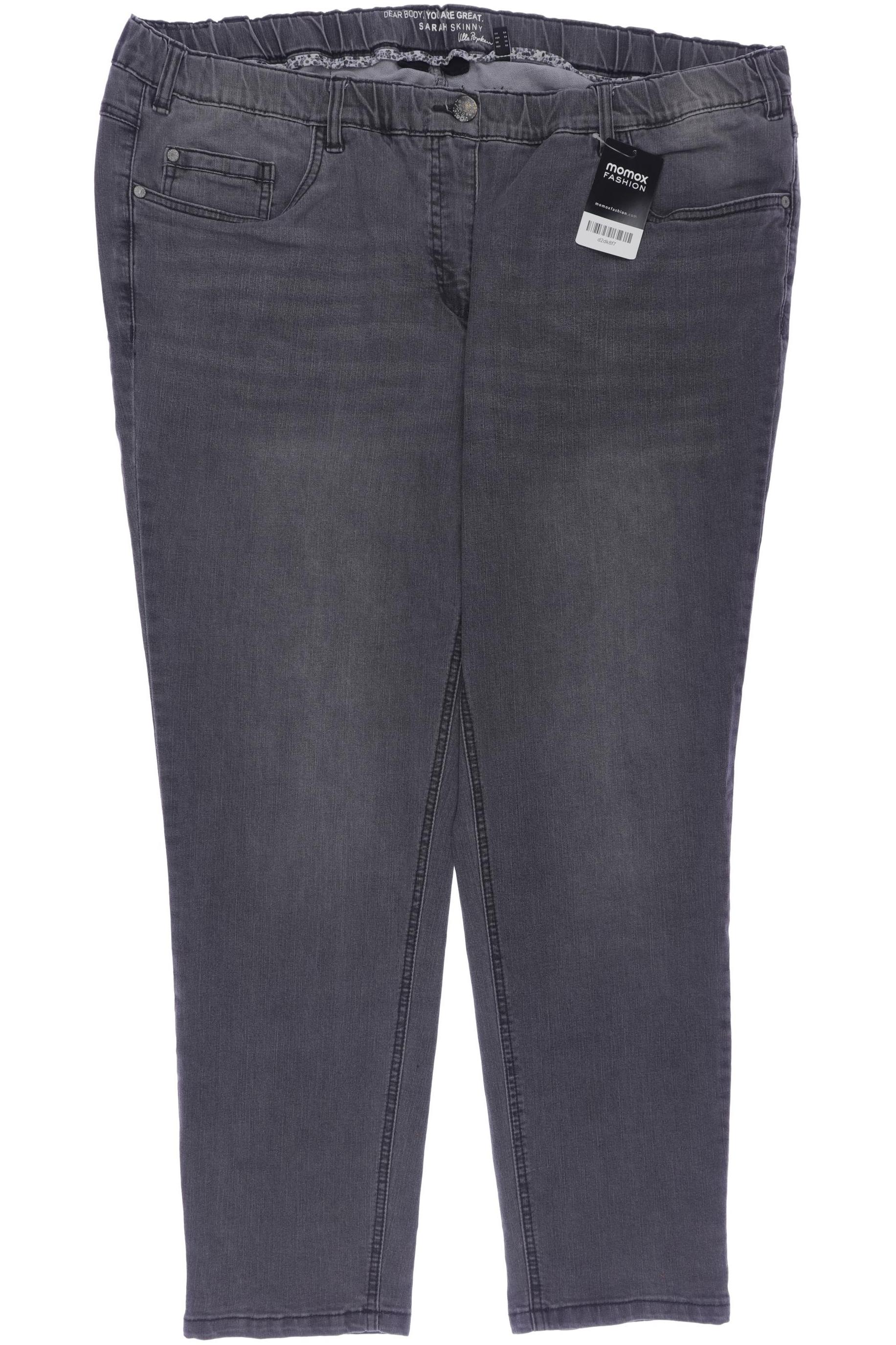 

Ulla Popken Damen Jeans, grau, Gr. 26