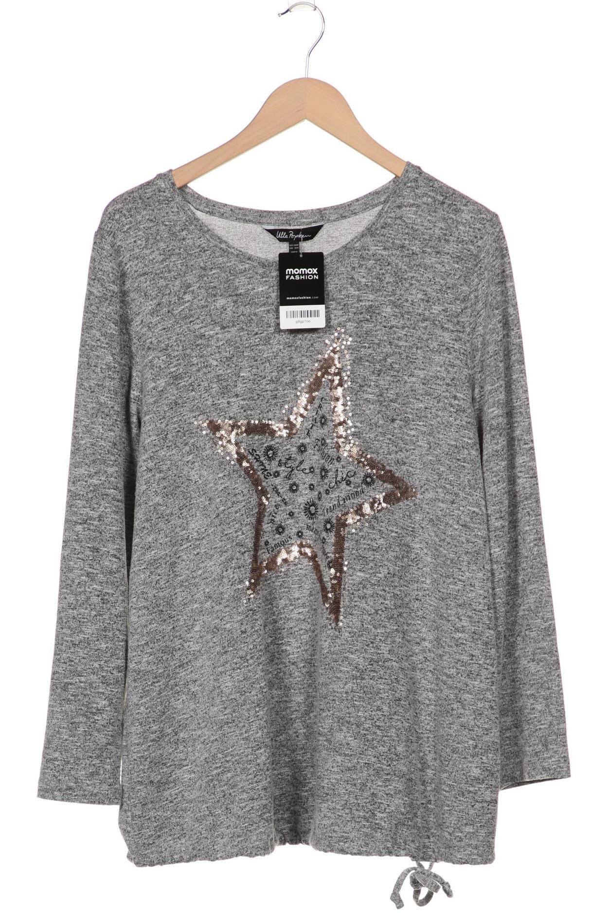 

Ulla Popken Damen Langarmshirt, grau