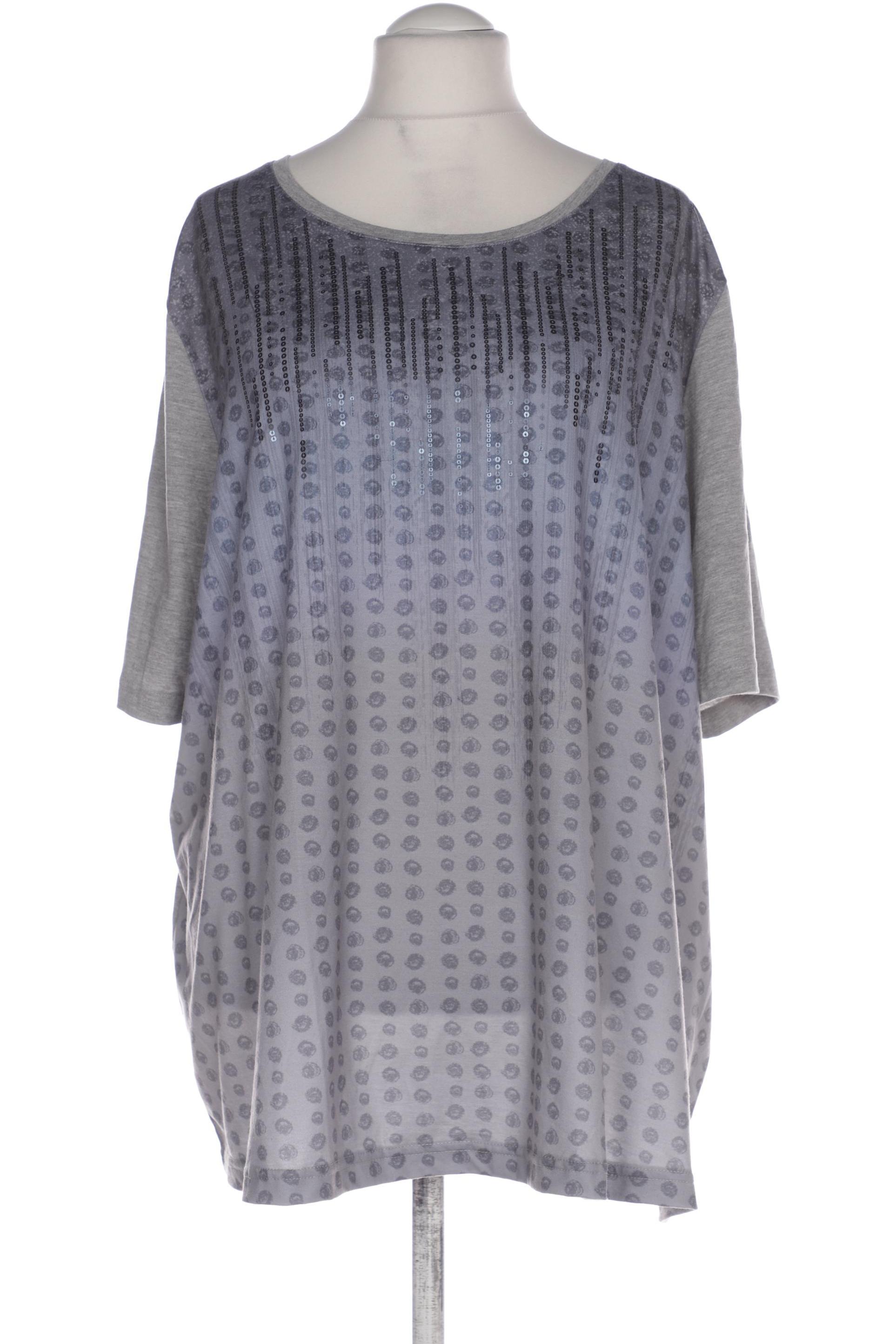 

Ulla Popken Damen T-Shirt, grau, Gr. 54