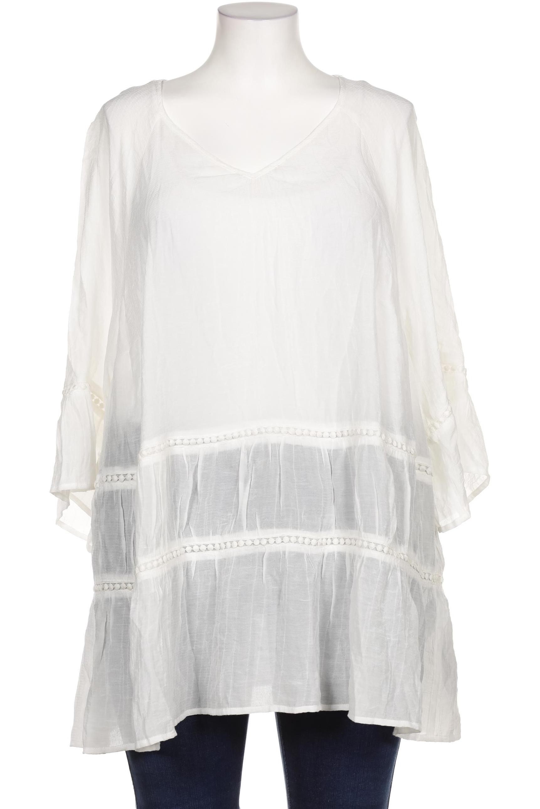 

Ulla Popken Damen Bluse, weiß, Gr. 50