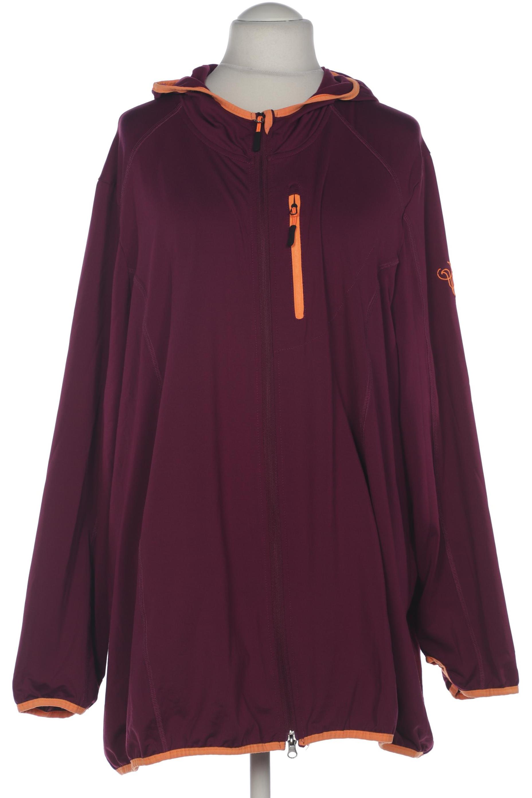 

Ulla Popken Damen Kapuzenpullover, bordeaux, Gr. 56