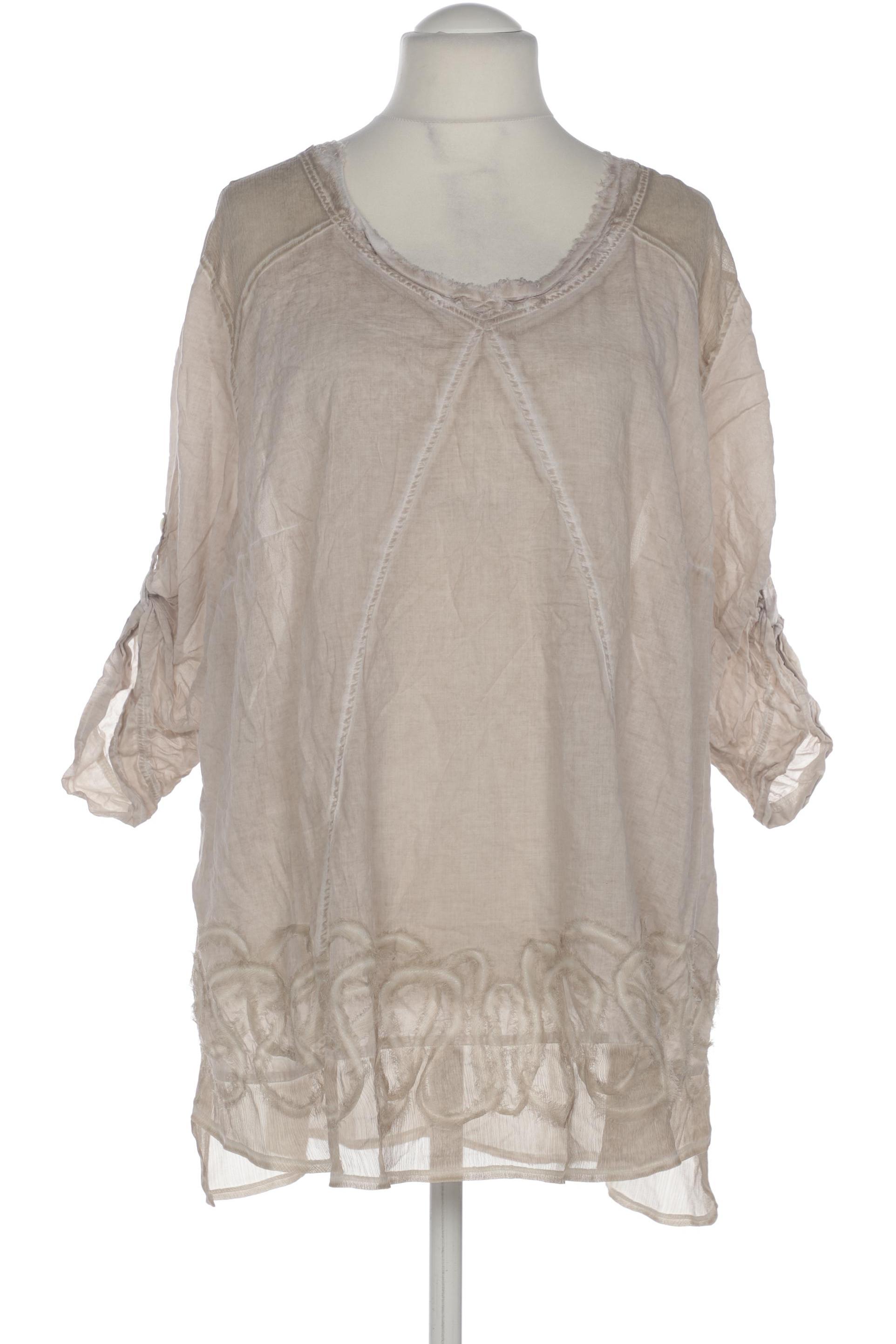 

Ulla Popken Damen Bluse, beige, Gr. 54