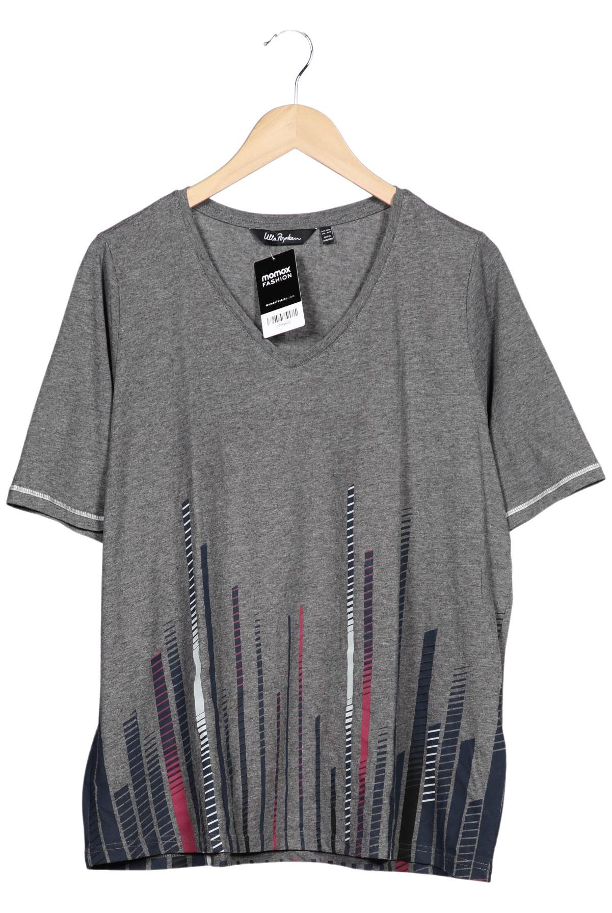 

Ulla Popken Damen T-Shirt, grau, Gr. 46