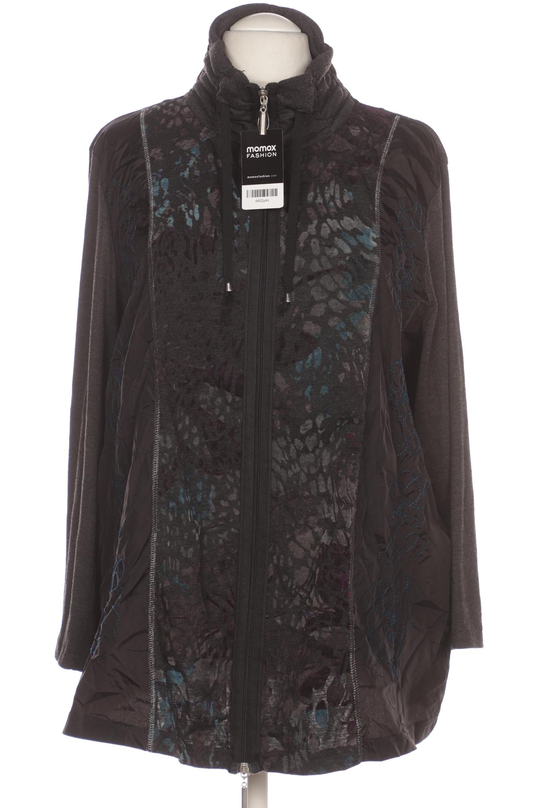 

Ulla Popken Damen Strickjacke, grau, Gr. 54