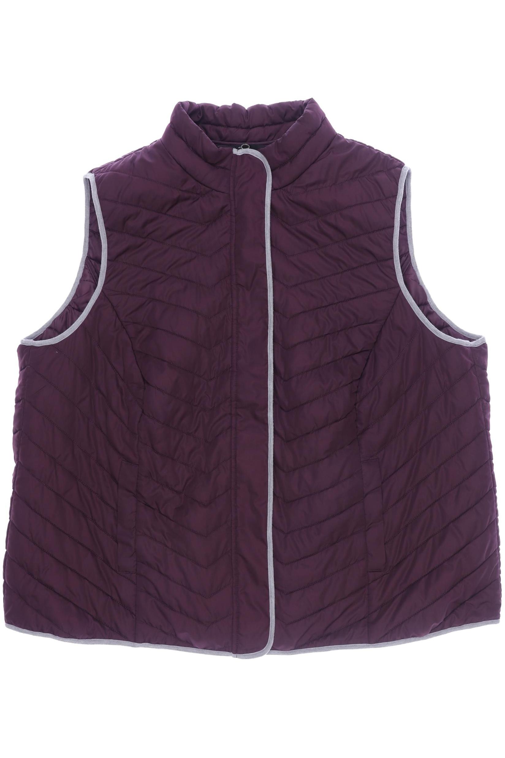 

Ulla Popken Damen Weste, bordeaux, Gr. 54