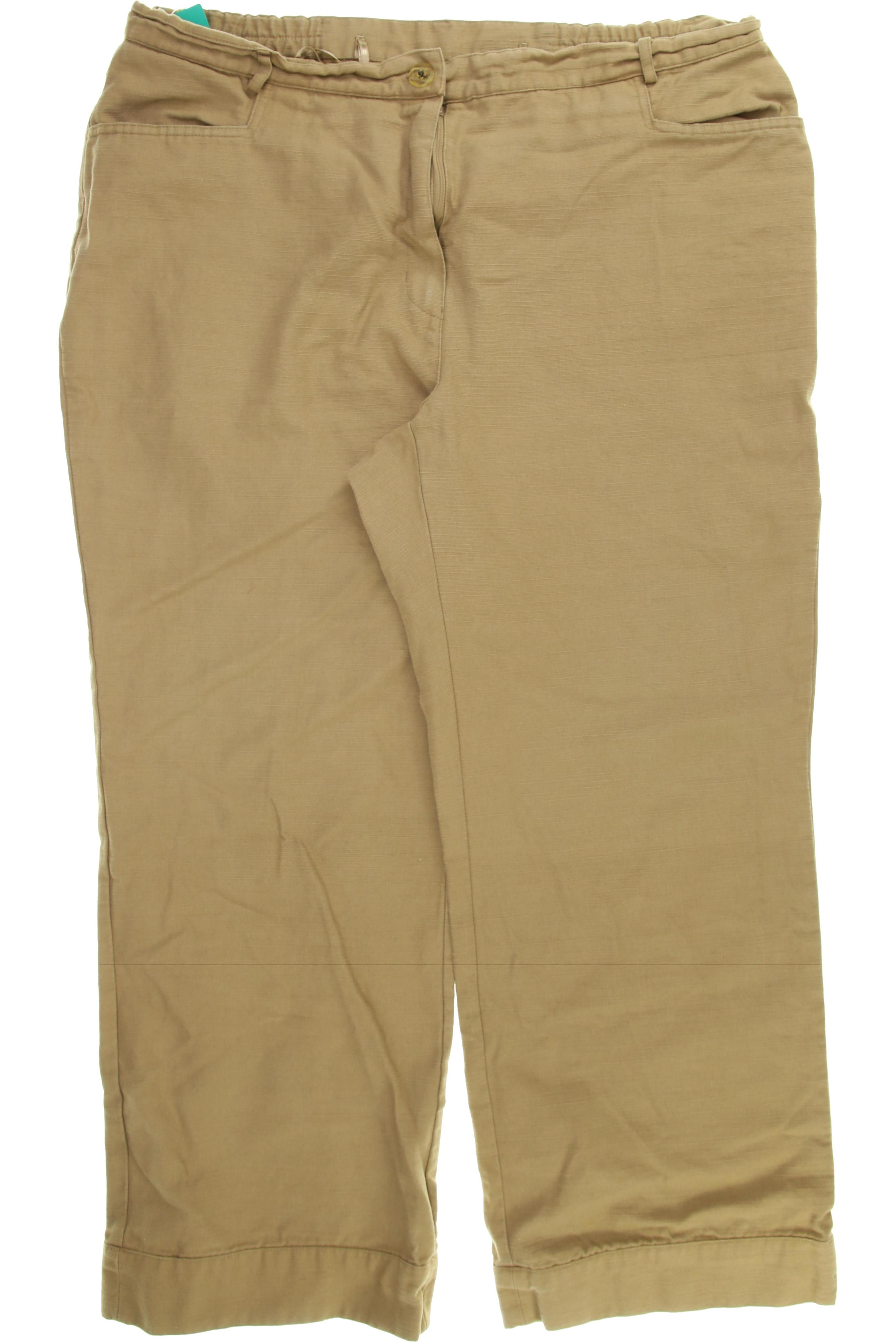 

Ulla Popken Damen Stoffhose, beige, Gr. 52