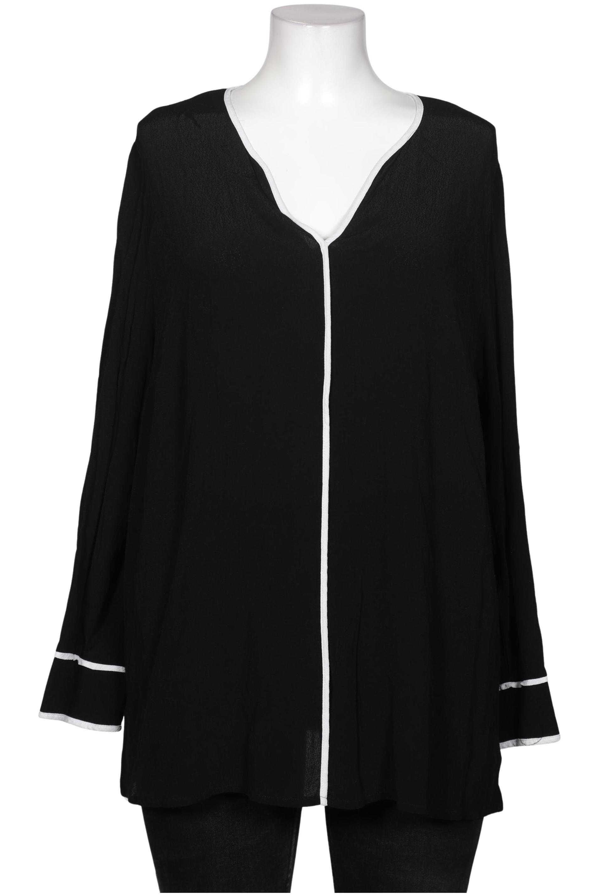 

Ulla Popken Damen Bluse, schwarz, Gr. 50