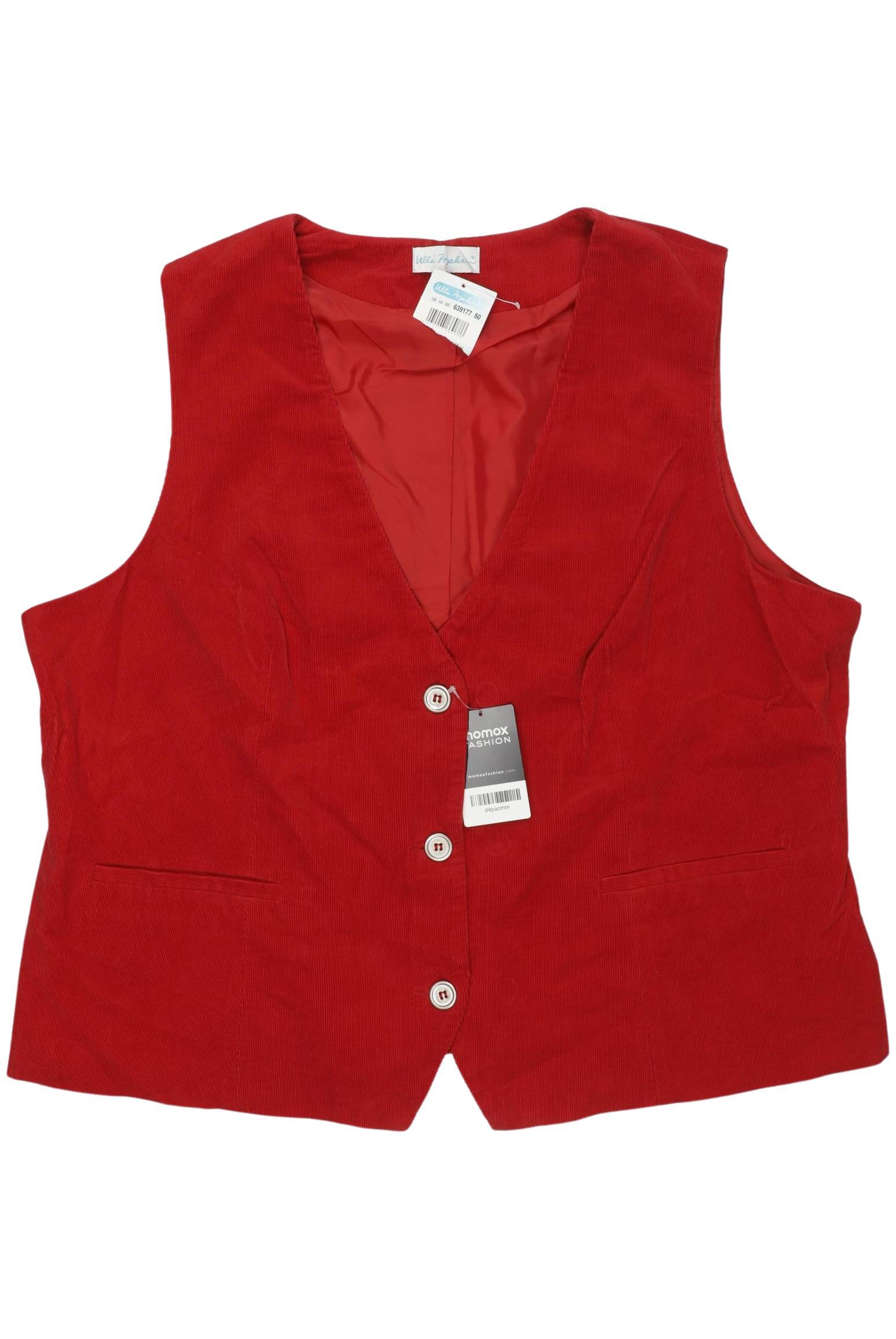 

Ulla Popken Damen Weste, rot, Gr. 50