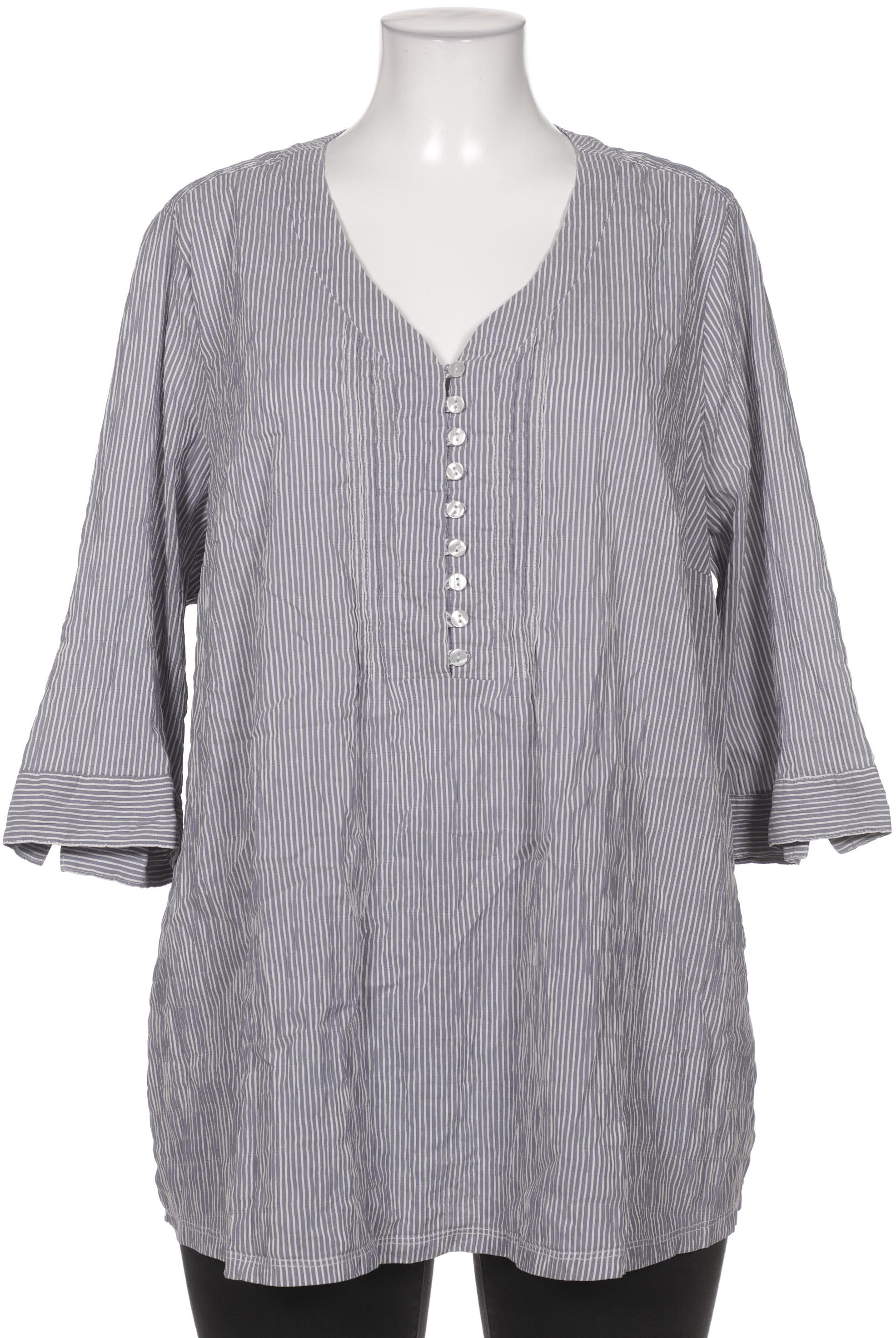 

Ulla Popken Damen Bluse, blau, Gr. 50