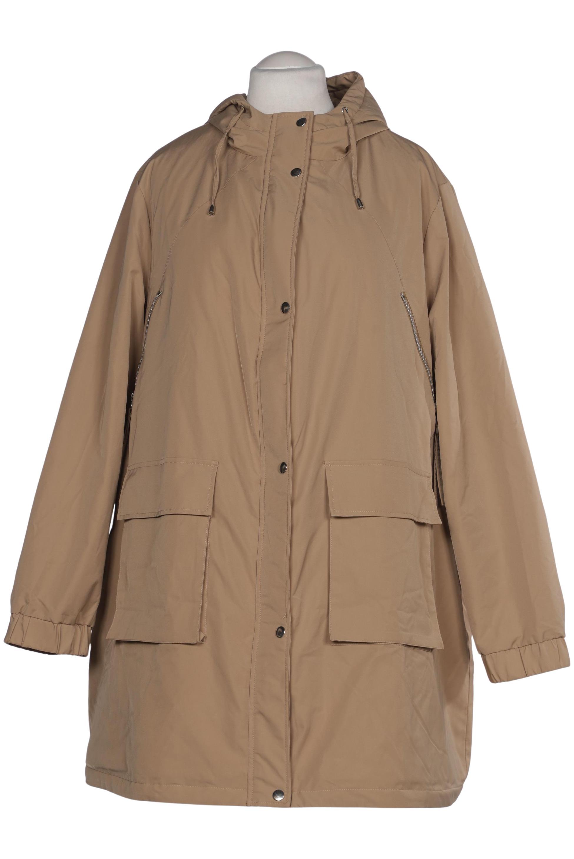 

Ulla Popken Damen Mantel, beige, Gr. 54