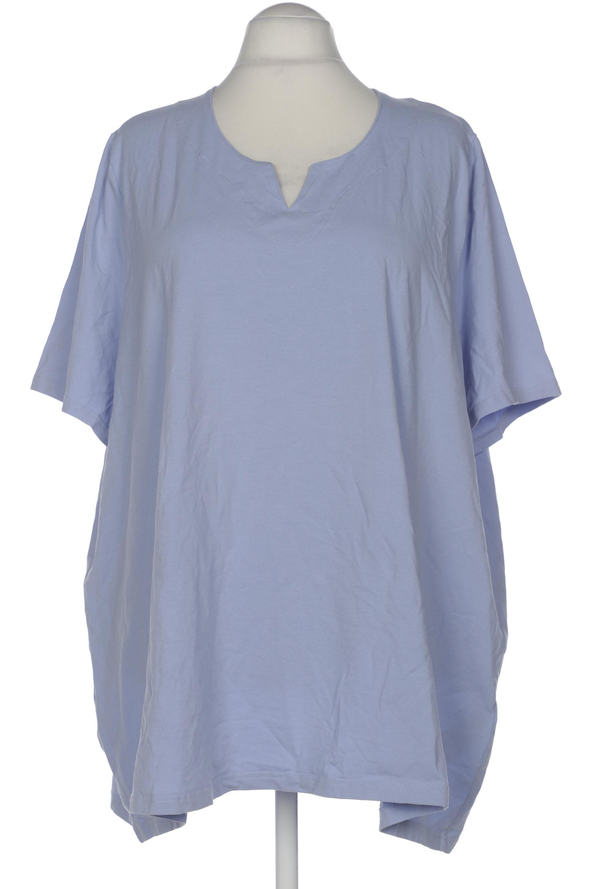 

Ulla Popken Damen T-Shirt, blau, Gr. 58