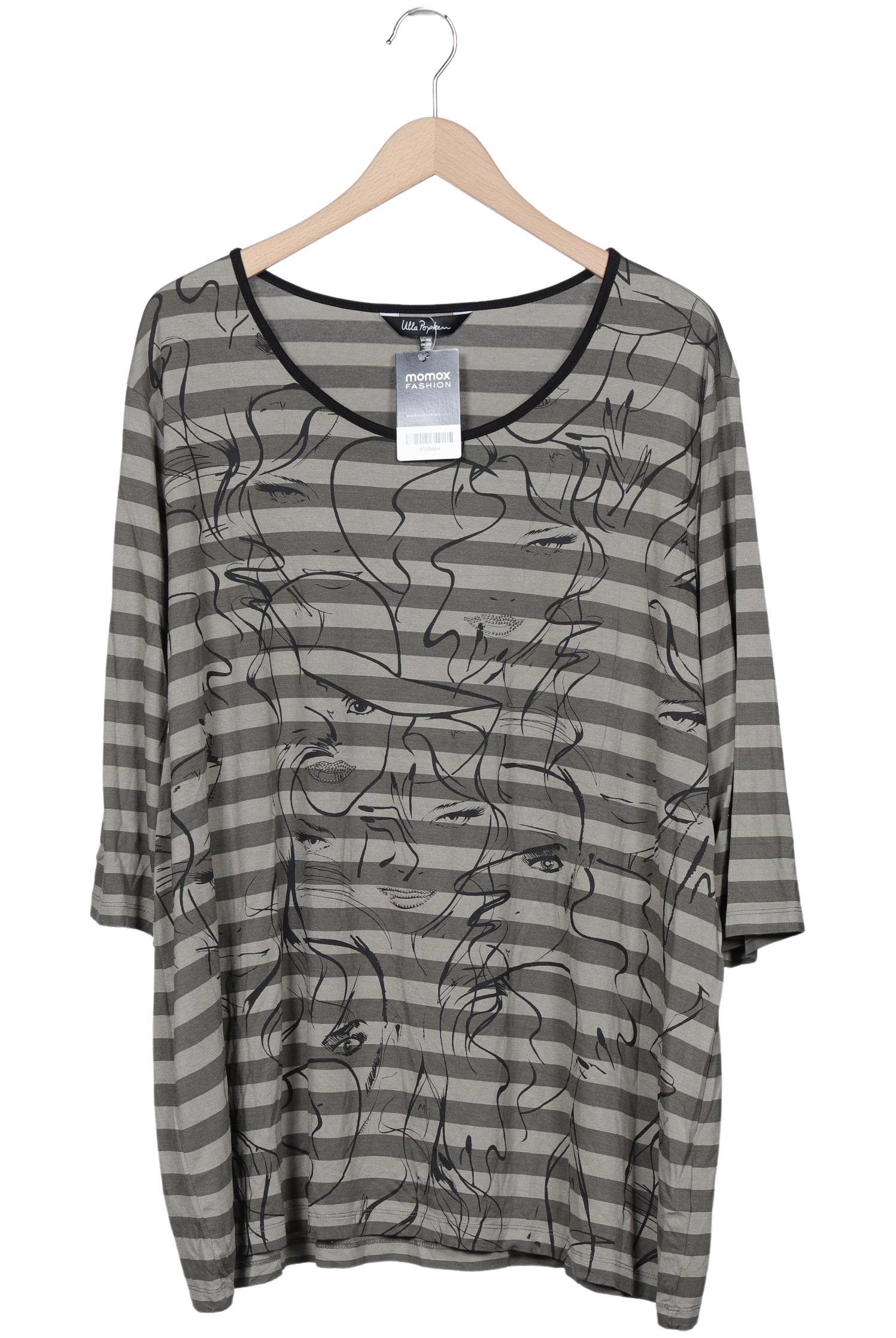 

Ulla Popken Damen T-Shirt, grau, Gr. 50