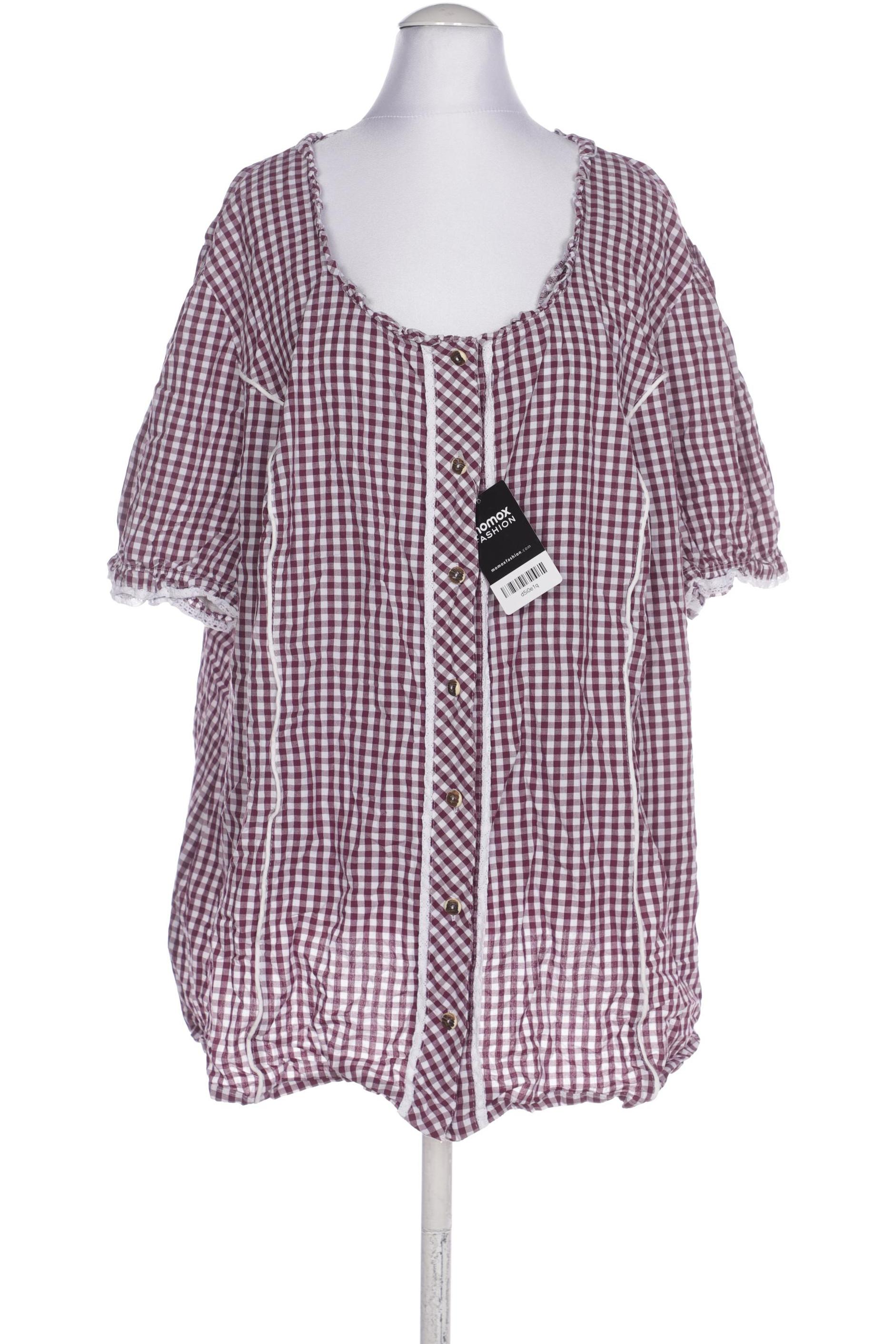 

Ulla Popken Damen Bluse, bordeaux, Gr. 54