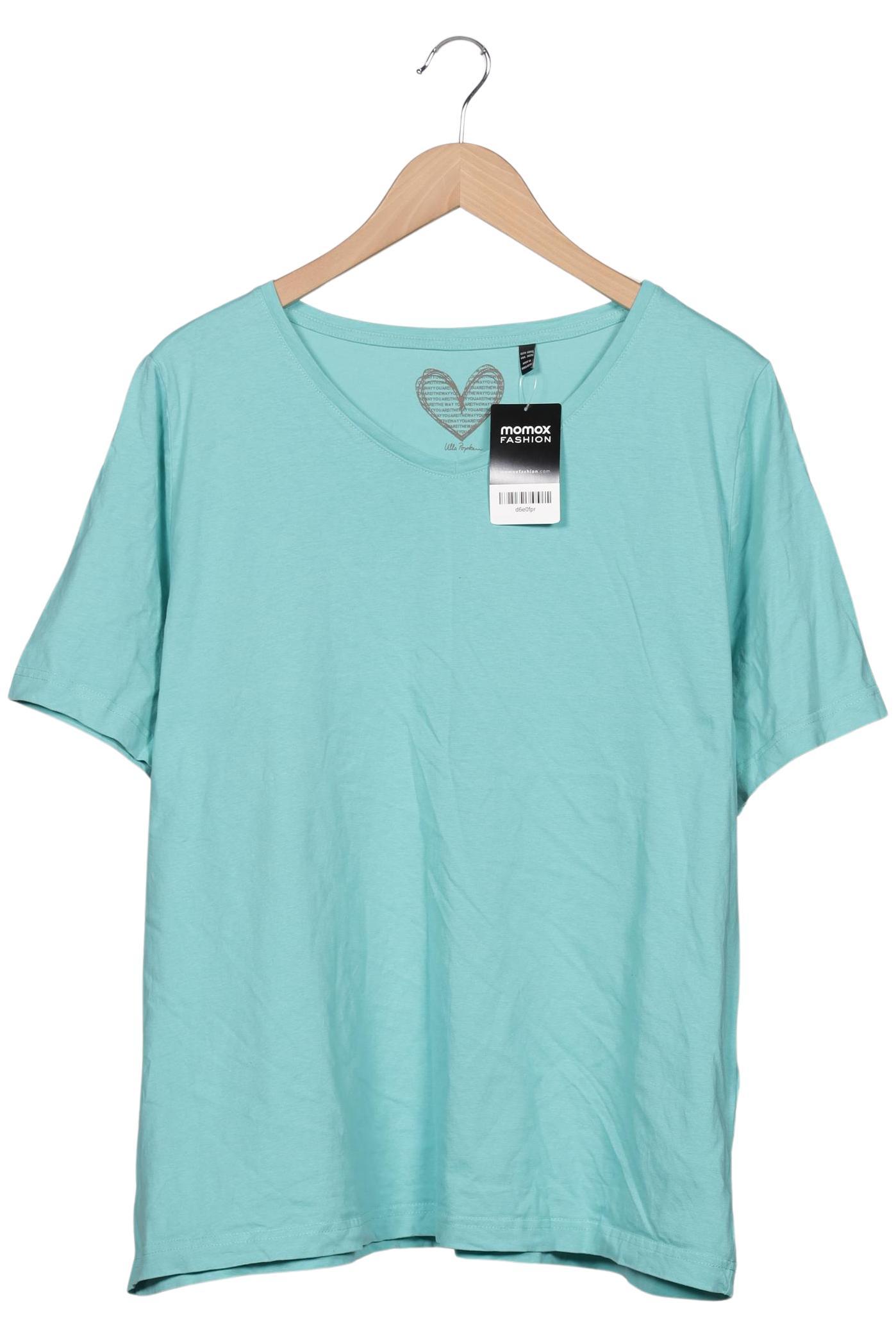 

Ulla Popken Damen T-Shirt, türkis, Gr. 50
