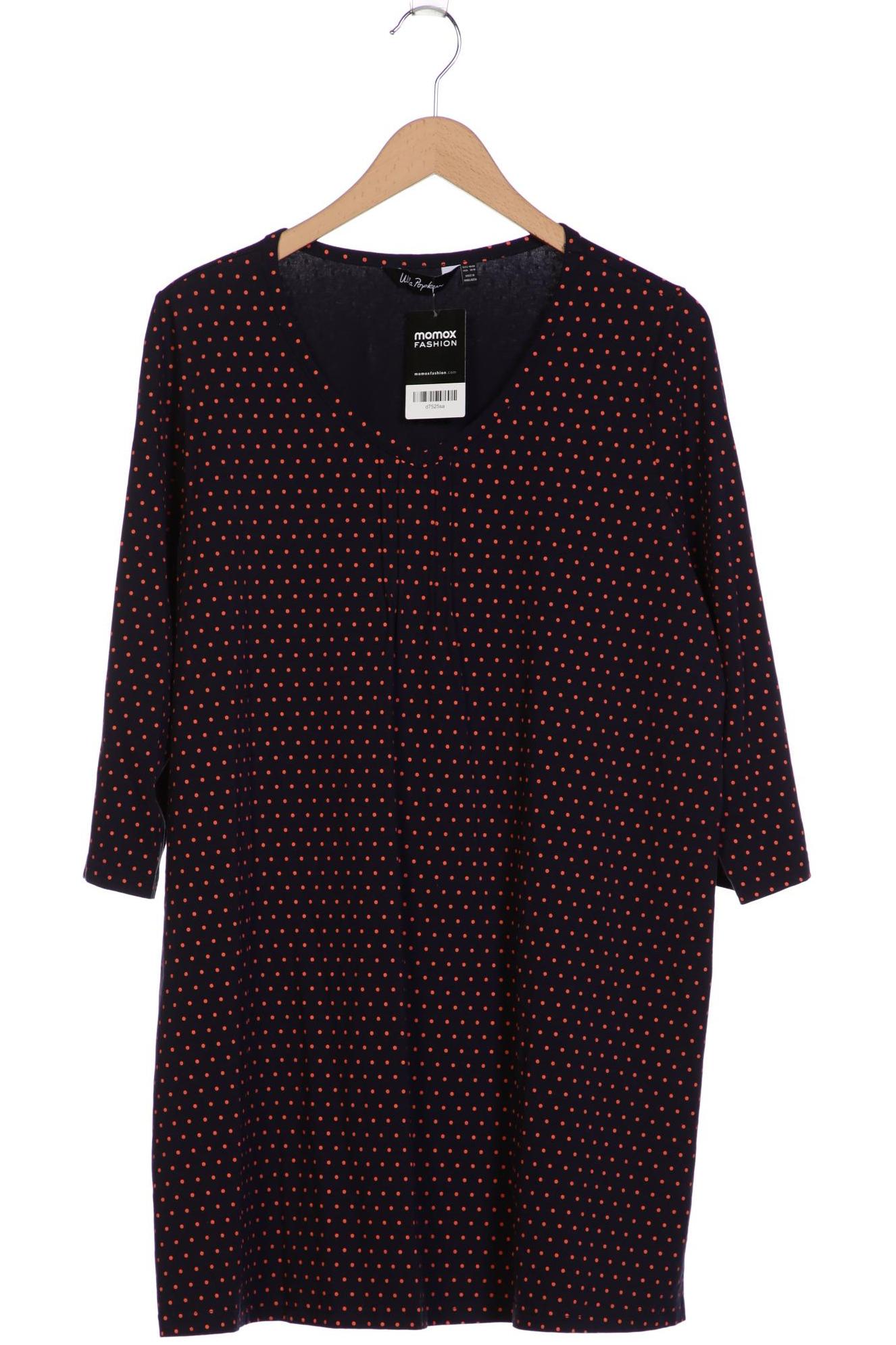 

Ulla Popken Damen Langarmshirt, marineblau, Gr. 46