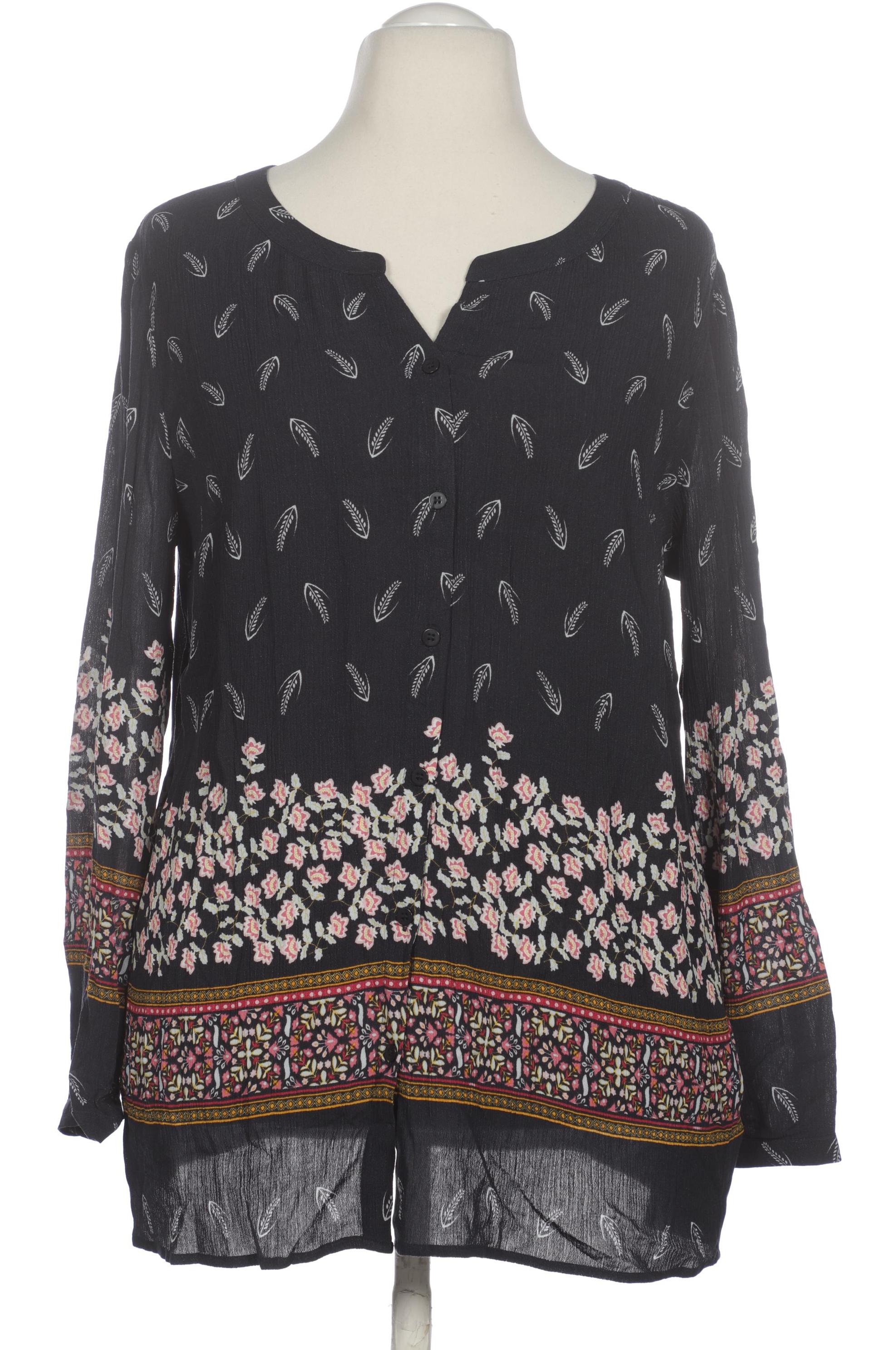 

Ulla Popken Damen Bluse, blau, Gr. 42