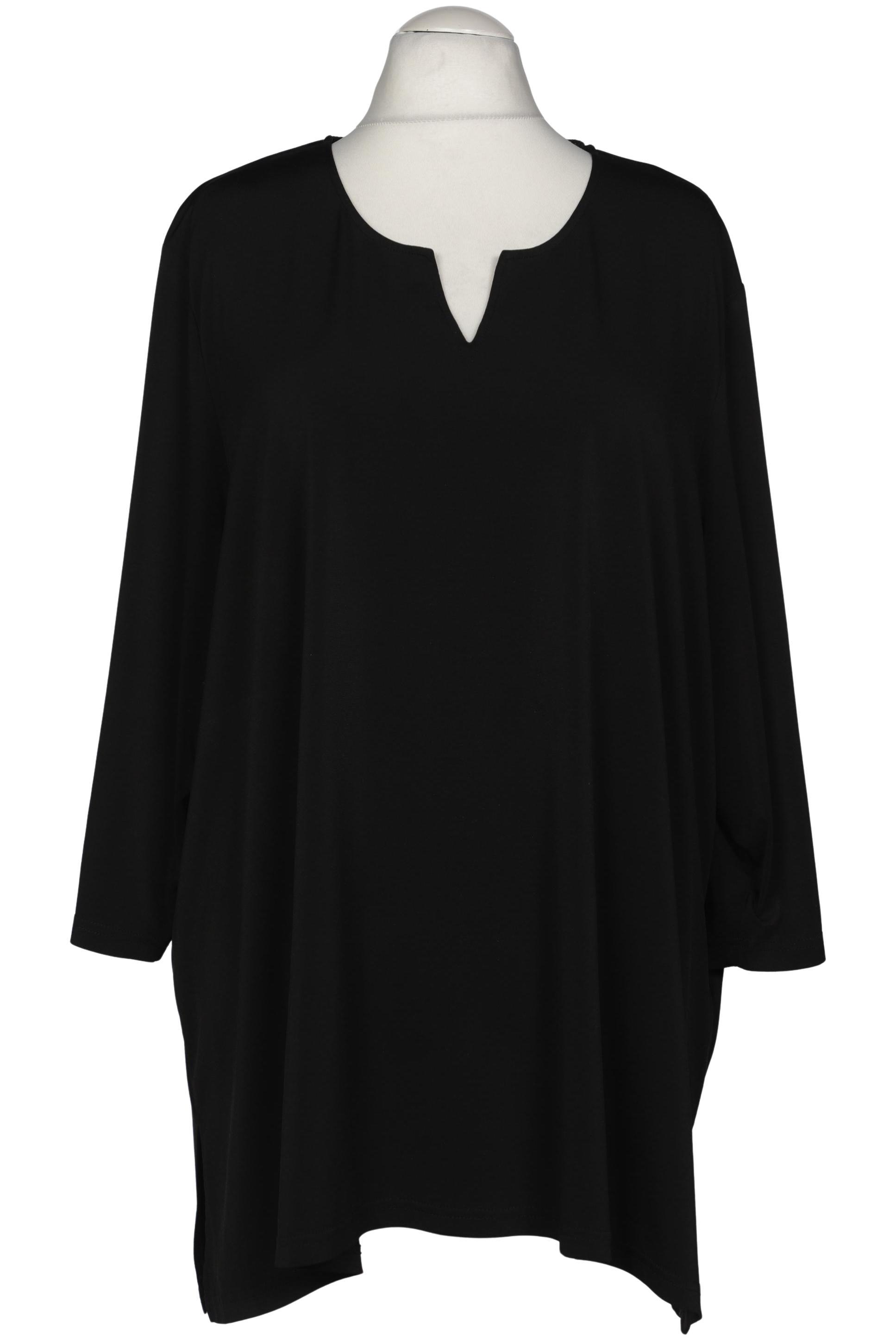 

Ulla Popken Damen Bluse, schwarz, Gr. 58