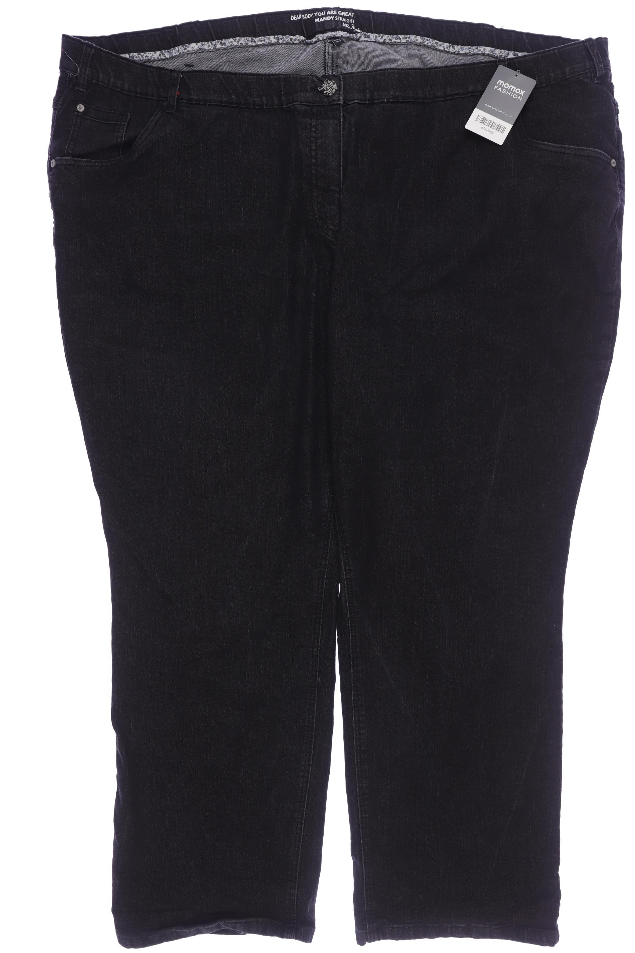 

Ulla Popken Damen Jeans, schwarz, Gr. 30