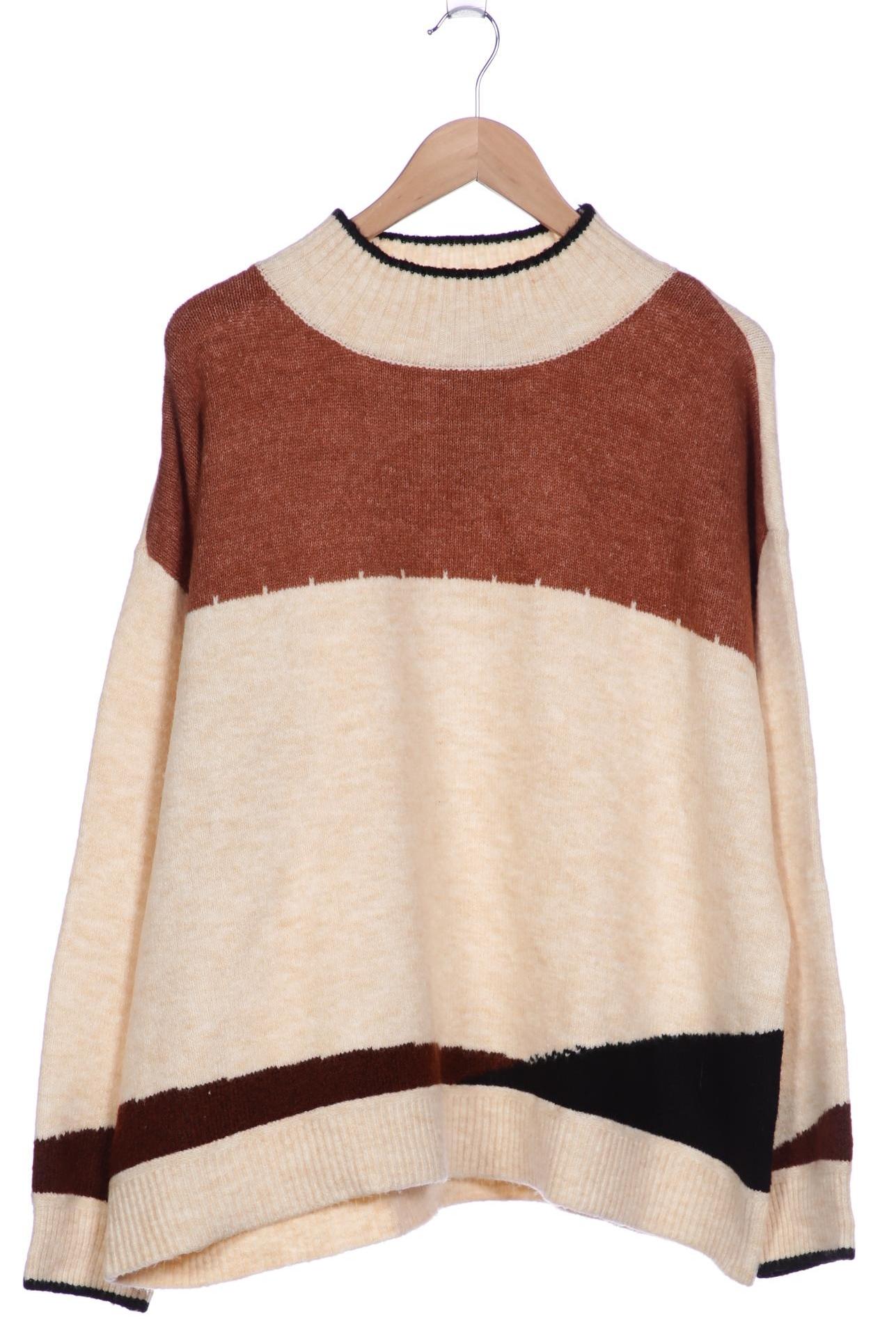 

Ulla Popken Damen Pullover, beige, Gr. 46