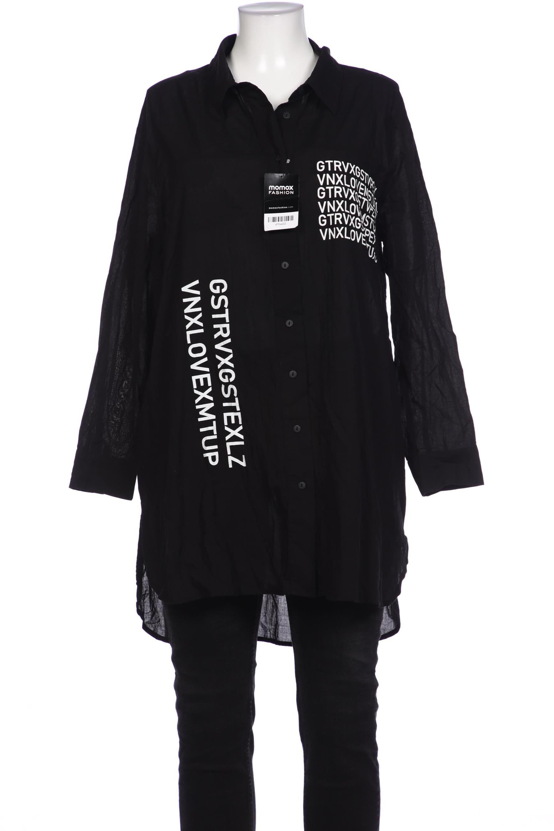 

Ulla Popken Damen Bluse, schwarz, Gr. 46