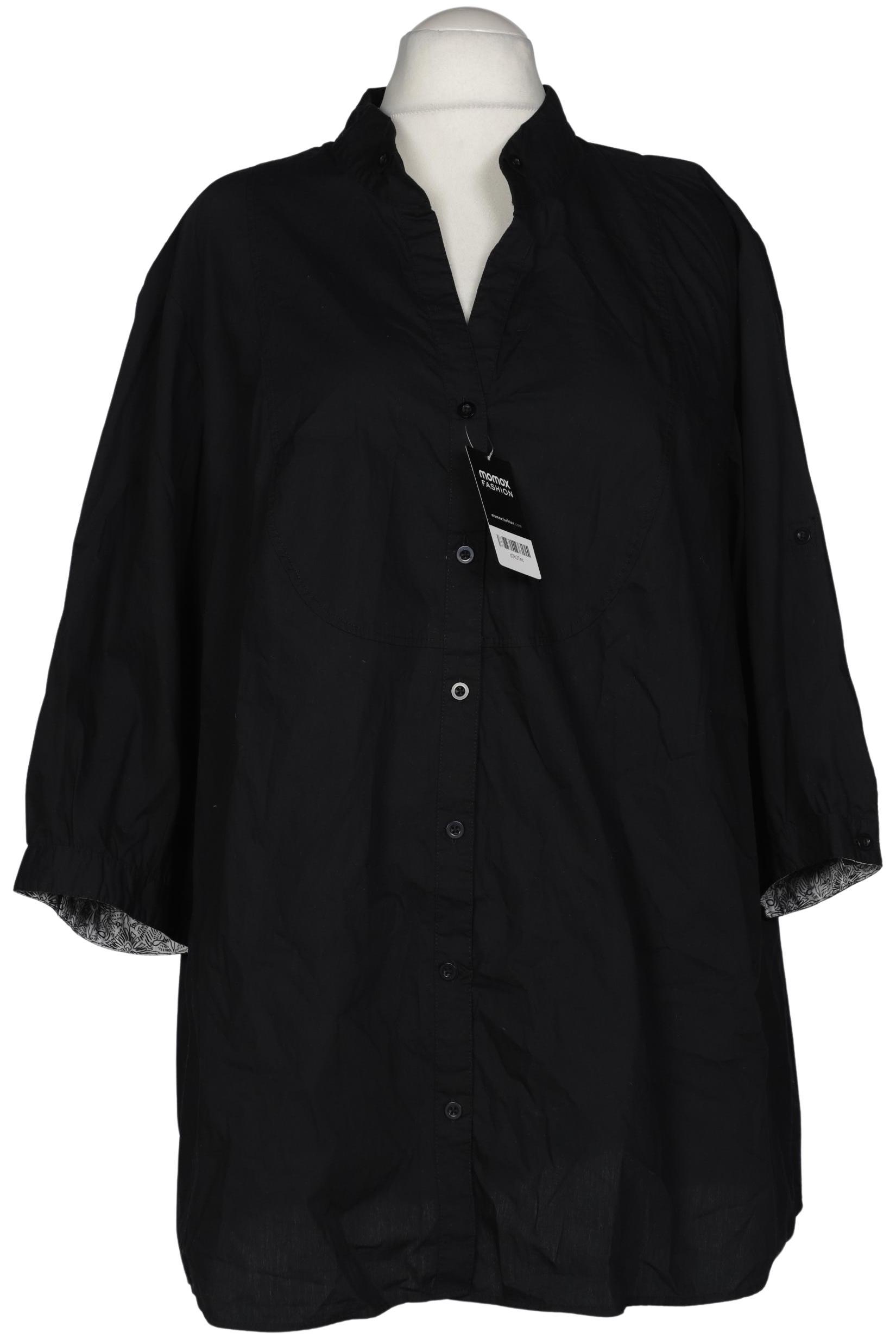 

Ulla Popken Damen Bluse, schwarz, Gr. 54