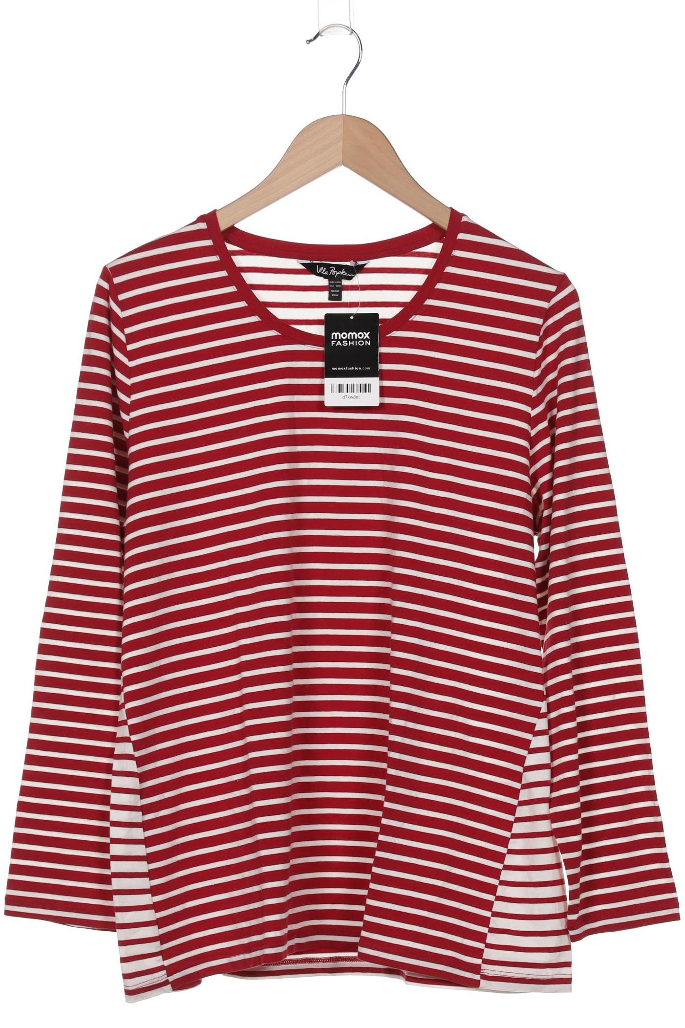 

Ulla Popken Damen Langarmshirt, bordeaux, Gr. 42