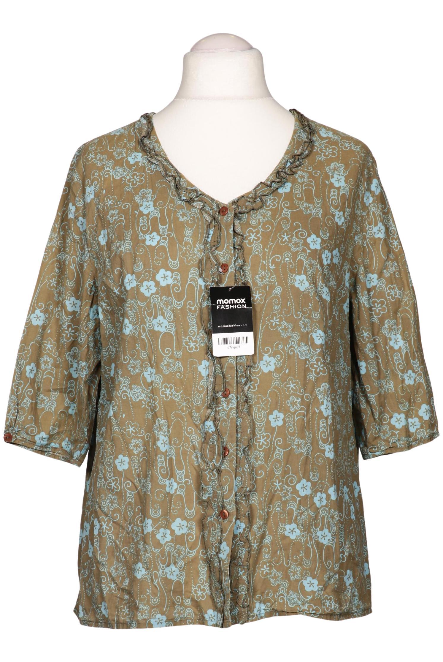 

Ulla Popken Damen Bluse, grün, Gr. 42