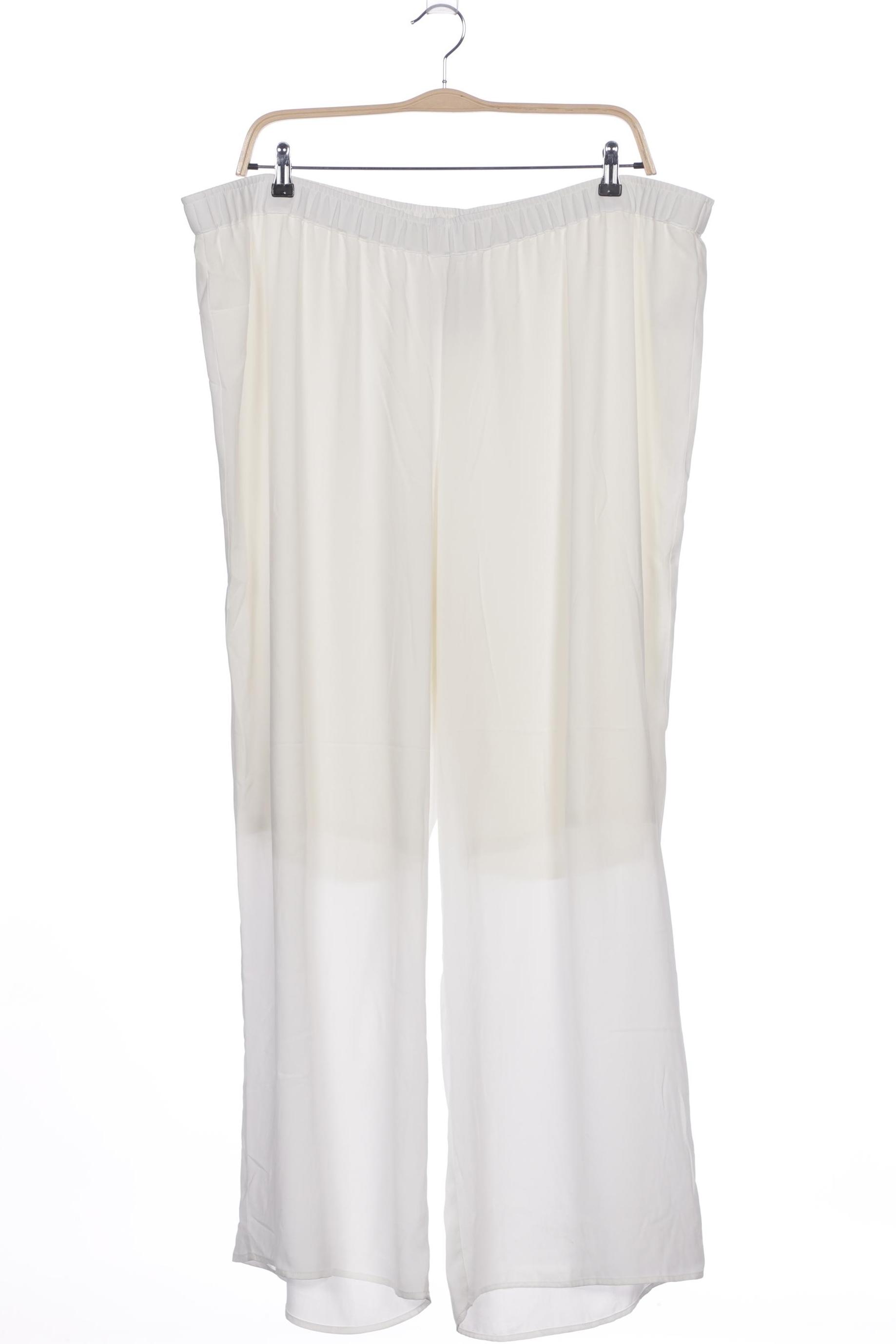 

Ulla Popken Damen Stoffhose, weiß, Gr. 54