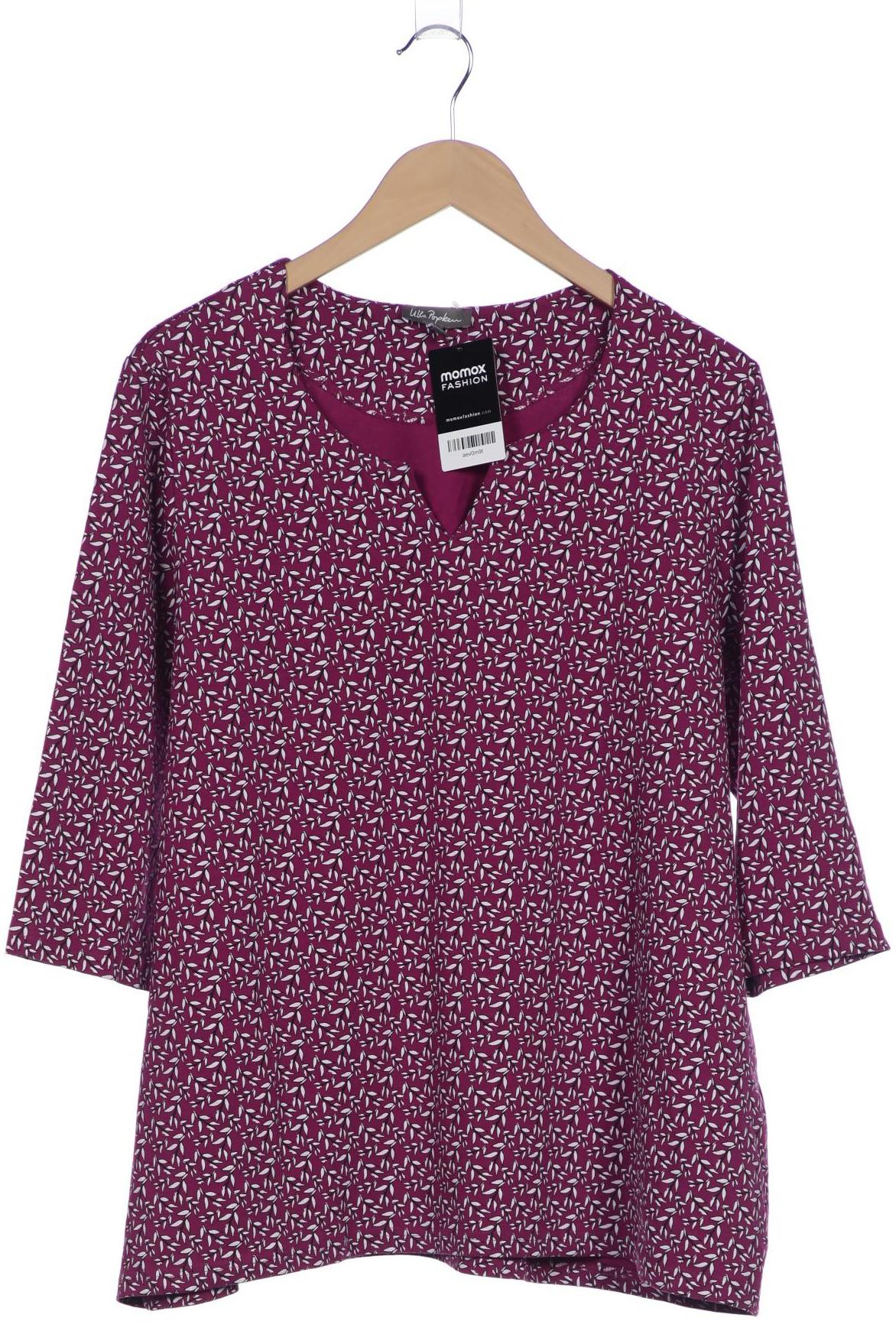 

Ulla Popken Damen Langarmshirt, pink, Gr. 46