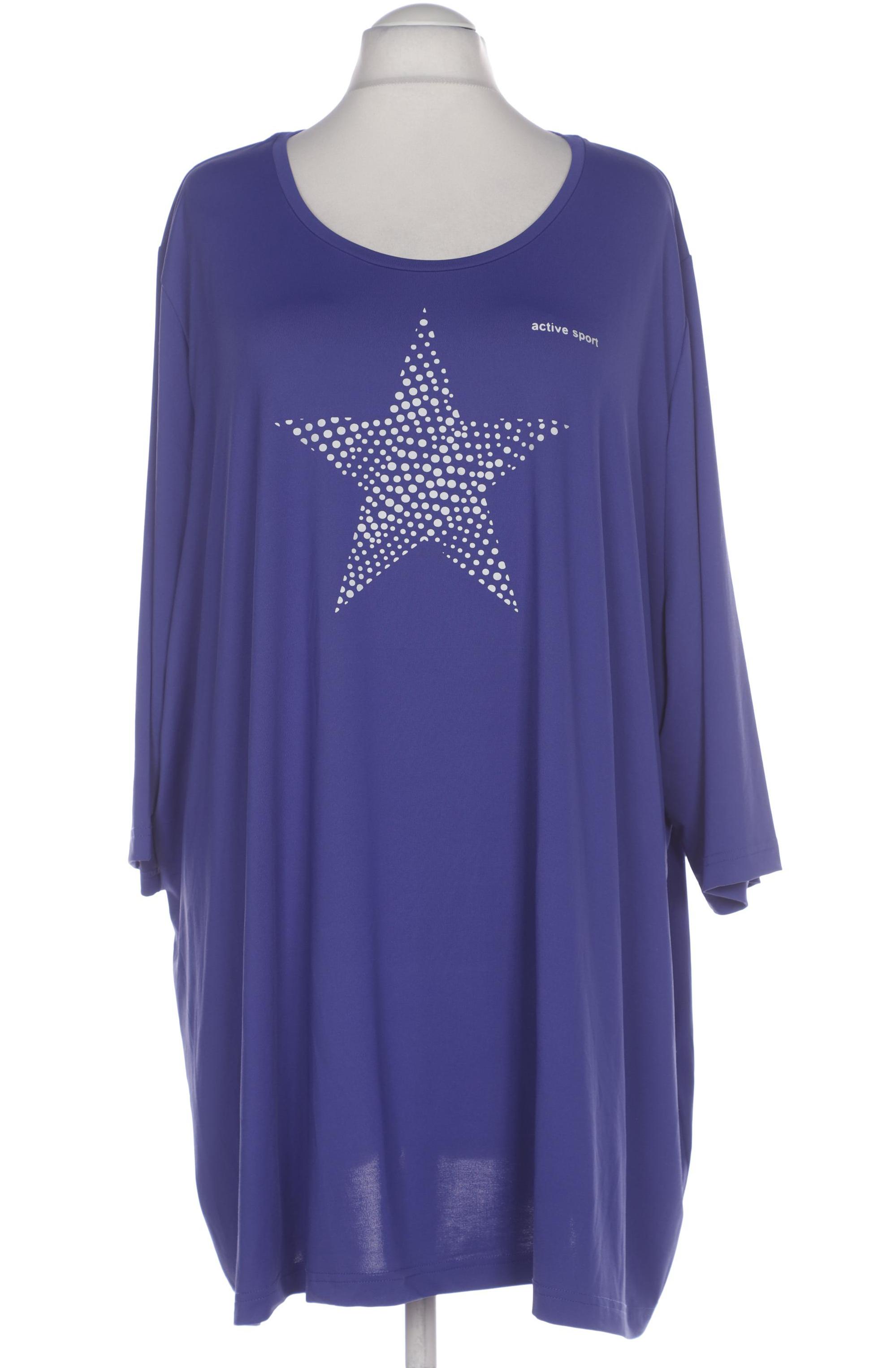 

Ulla Popken Damen T-Shirt, blau, Gr. 62