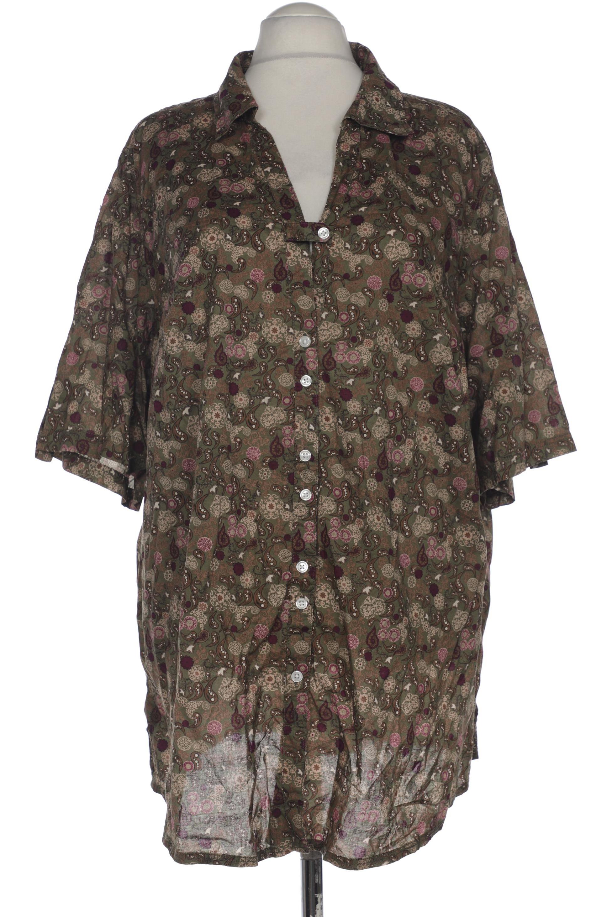 

Ulla Popken Damen Bluse, braun, Gr. 54
