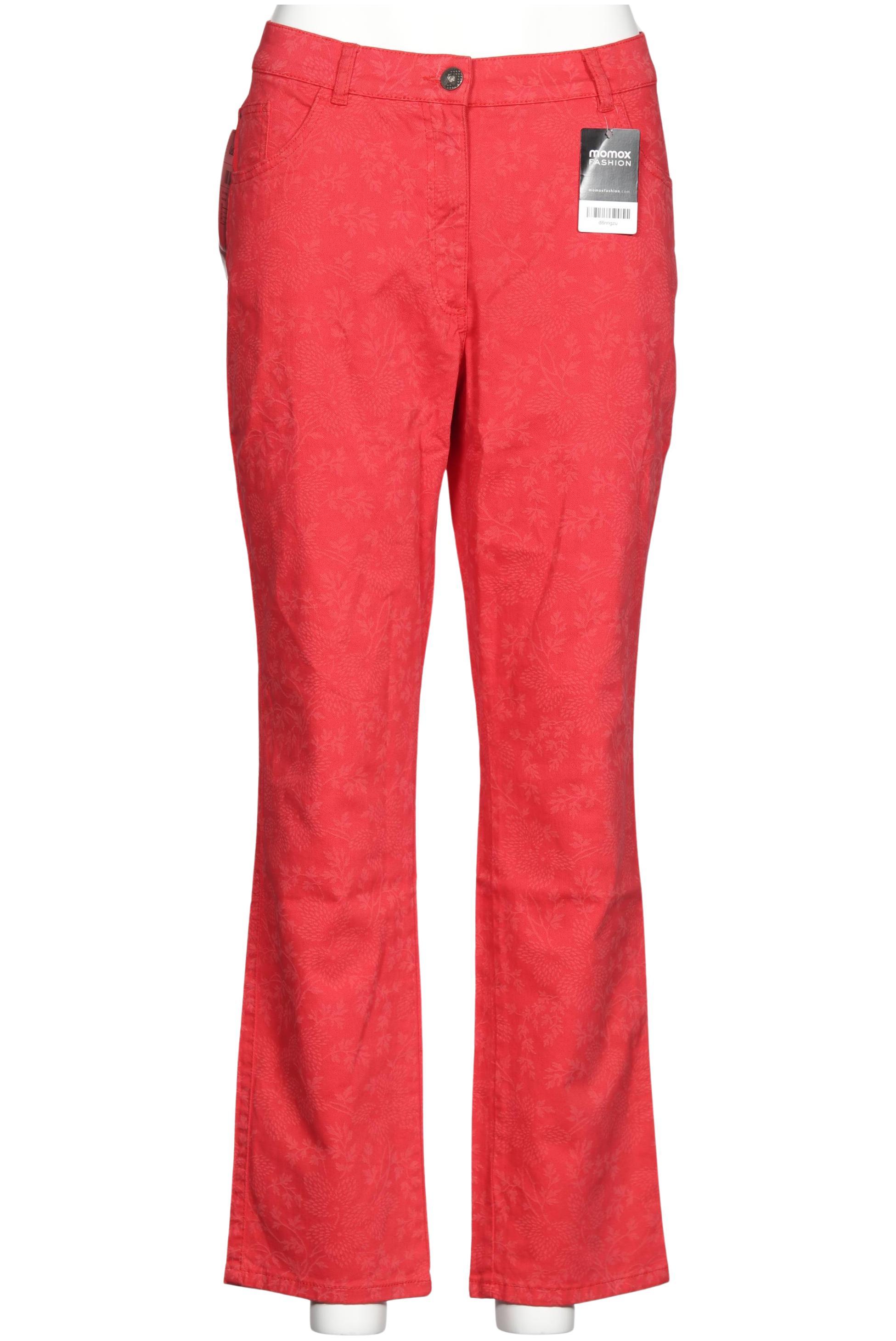

Ulla Popken Damen Stoffhose, rot, Gr. 48