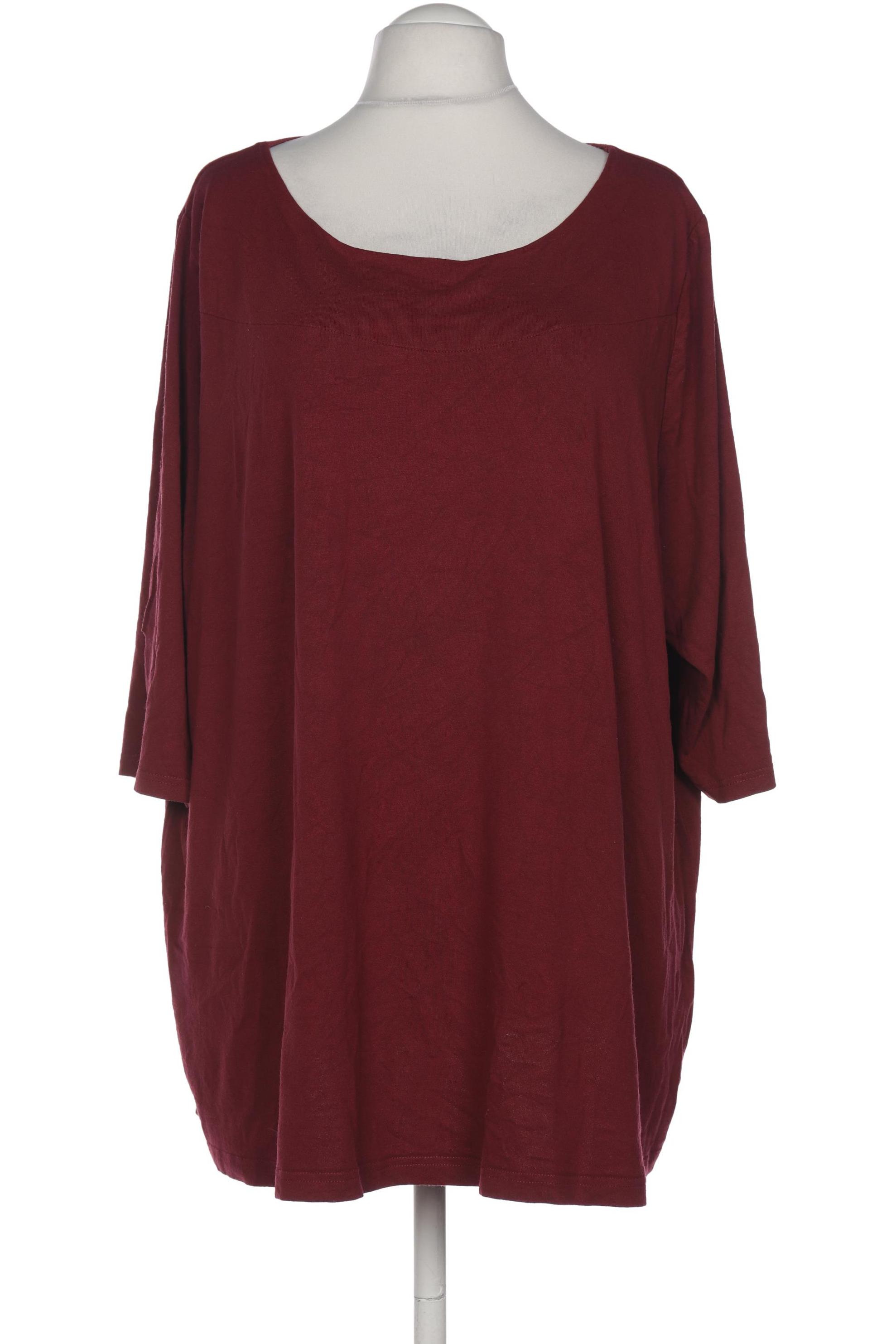 

Ulla Popken Damen Langarmshirt, bordeaux