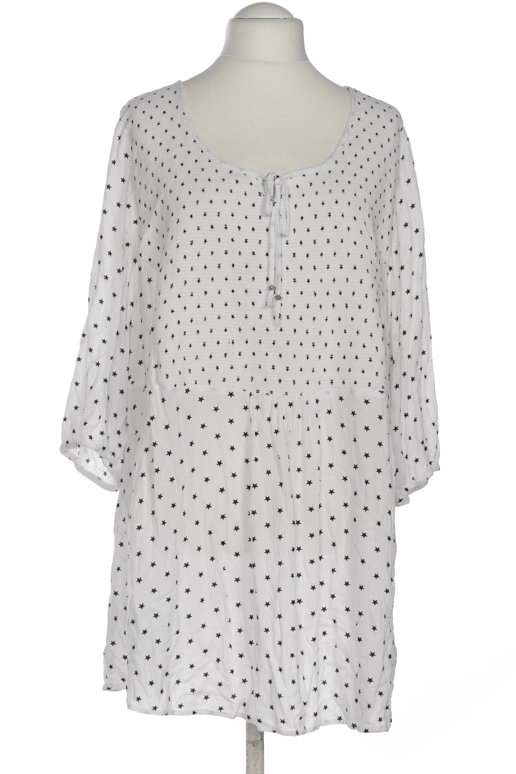 

Ulla Popken Damen Bluse, weiß, Gr. 54